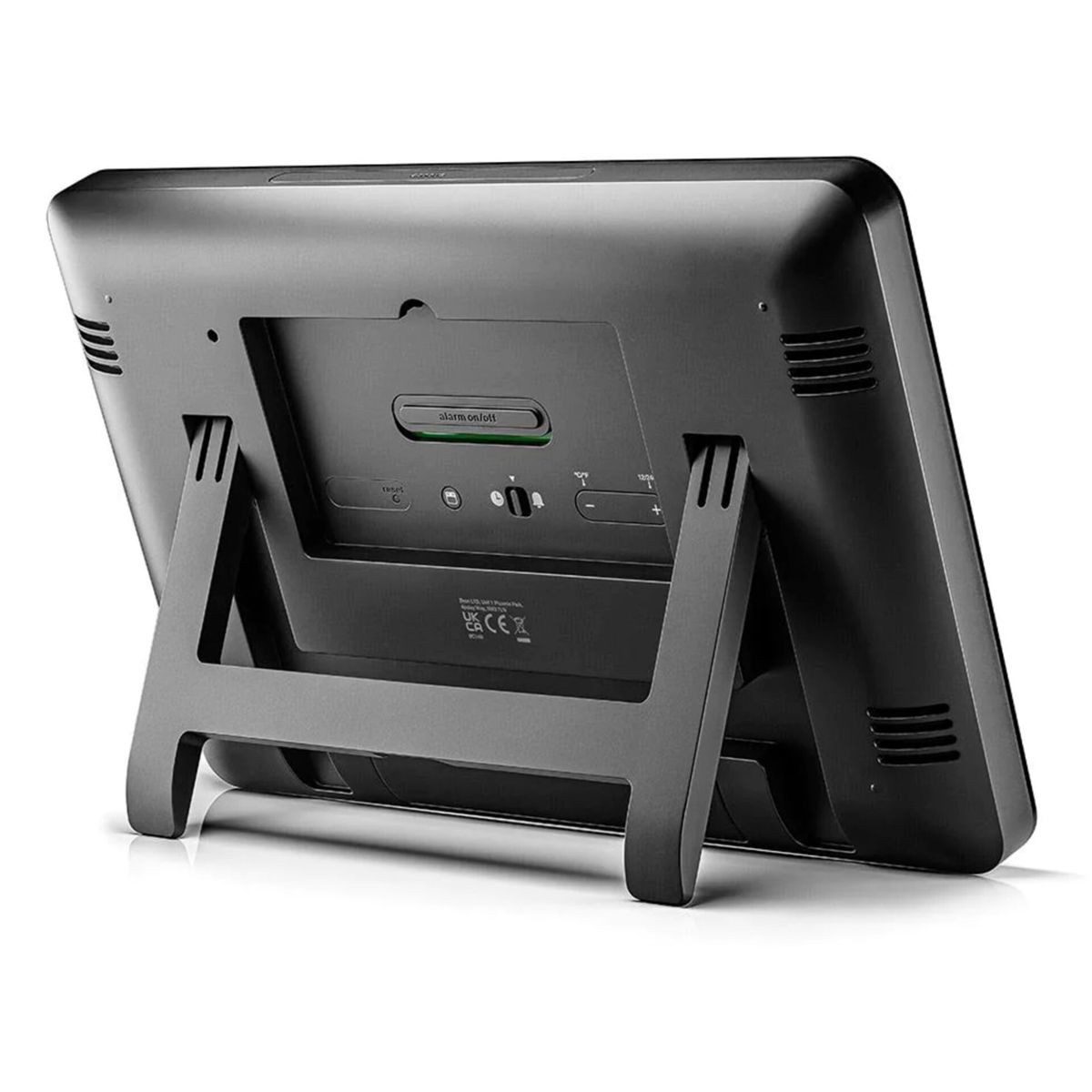 Braun Wecker BC 14 schwarz Quarz Wanduhr digital