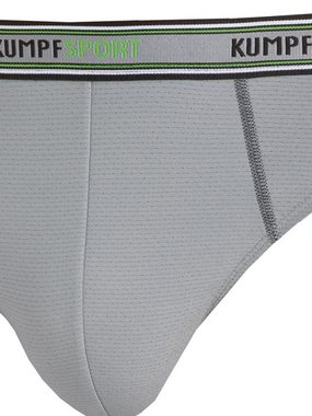 KUMPF Slip Herren Slip Gummibund Tactel Sportwäsche (Stück, 1-St) Materialmix