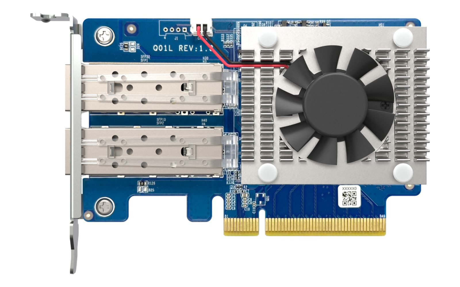 QNAP QXG-10G2SF-NXE - Erweiterungsmodul - PCIe 3.0 x8 Low-Profile - Gigabit Netzwerk-Adapter