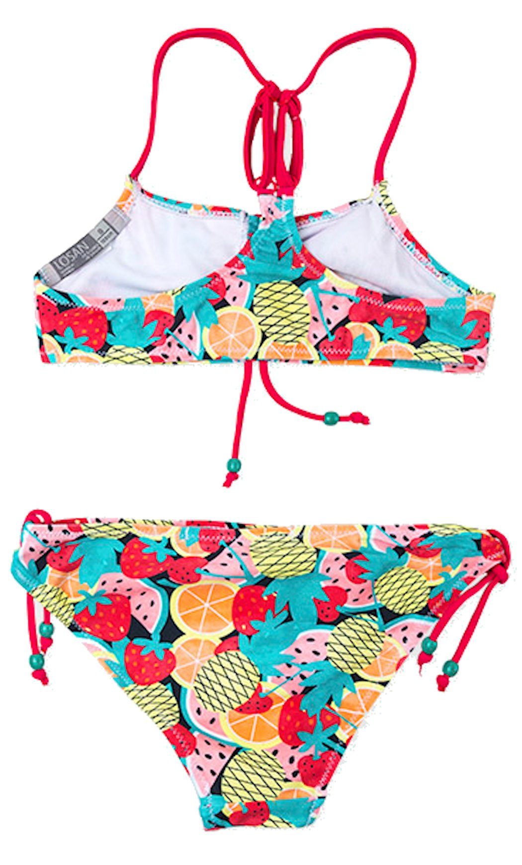LOSAN Bustier-Bikini Losan Bikini seawater (Set, print bunt 2-St) fruits allover