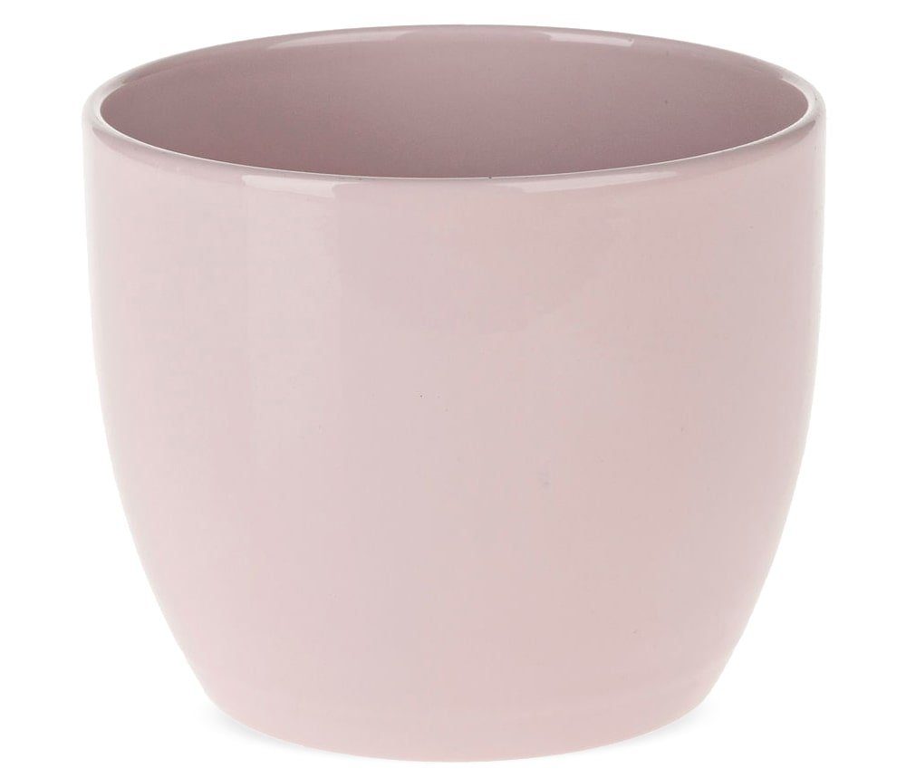 HOME Ø Blumentopf Glanz rosa HOBBY (1 & cm Oberfläche 12 matches21 St) Keramik Blumentopf