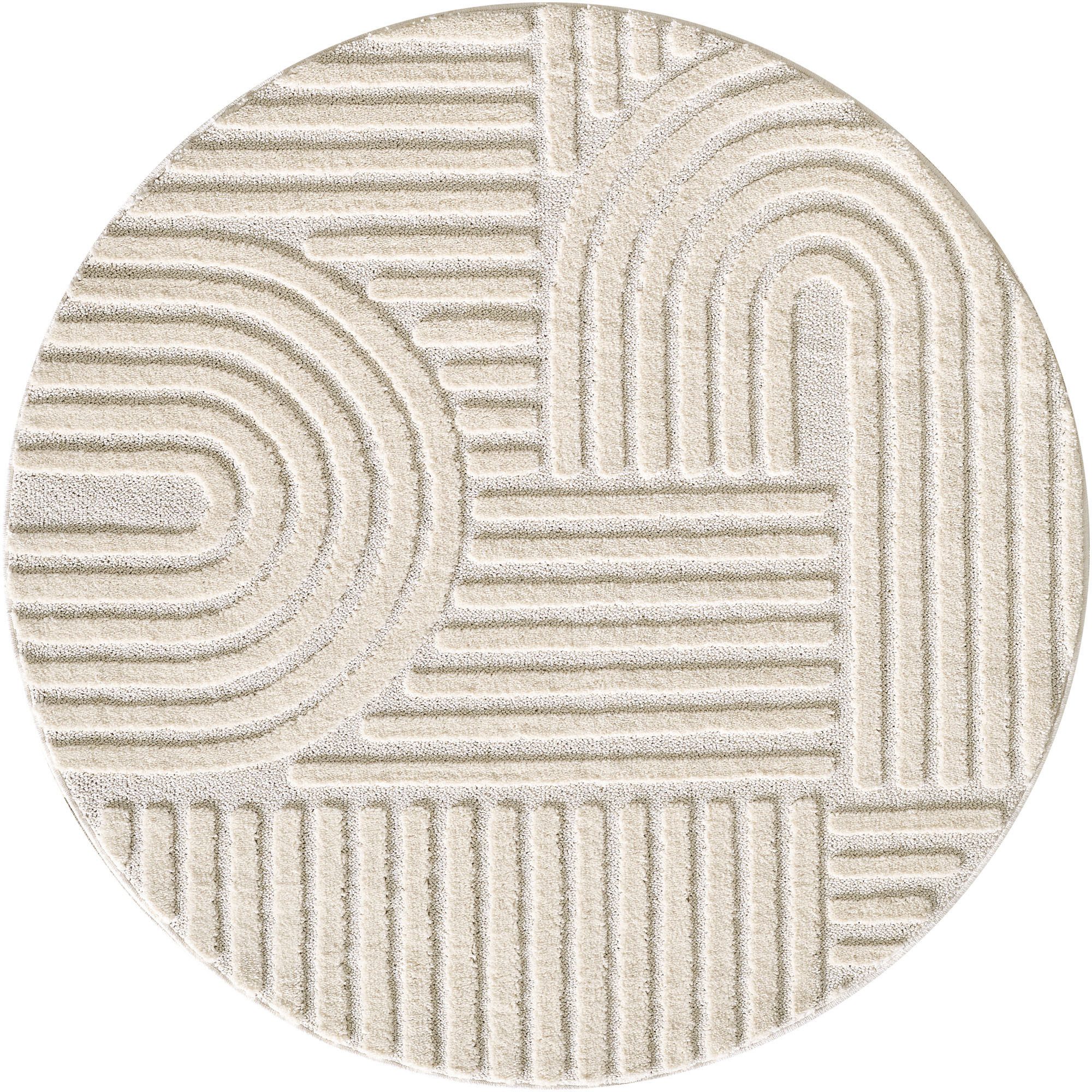 KADIMA DESIGN Teppich Skandi-Boho Muster Polypropylen günstig online kaufen