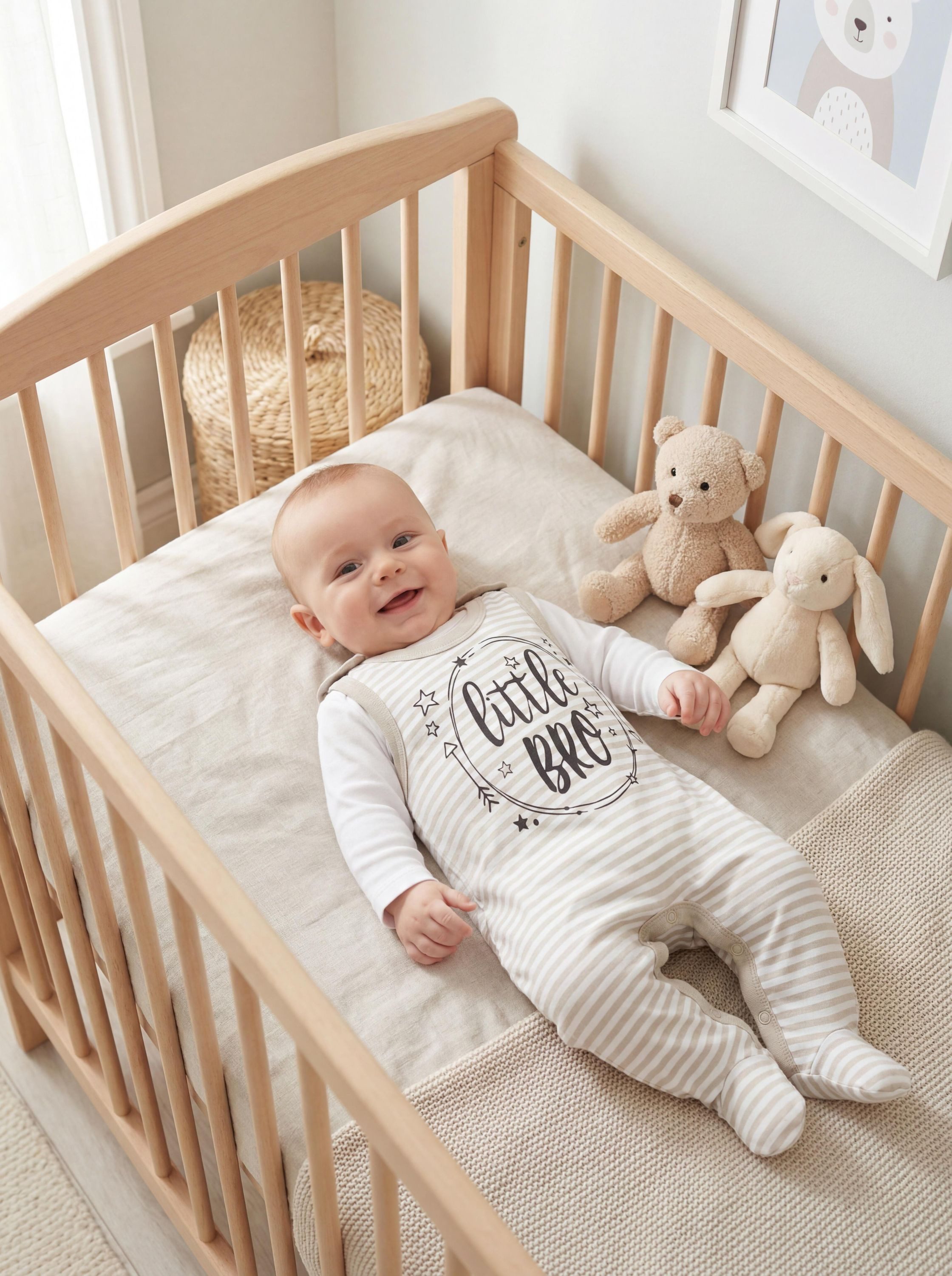 TupTam Strampler TupTam Baby Unisex Strampler mit Aufdruck Spruch 5er Pack