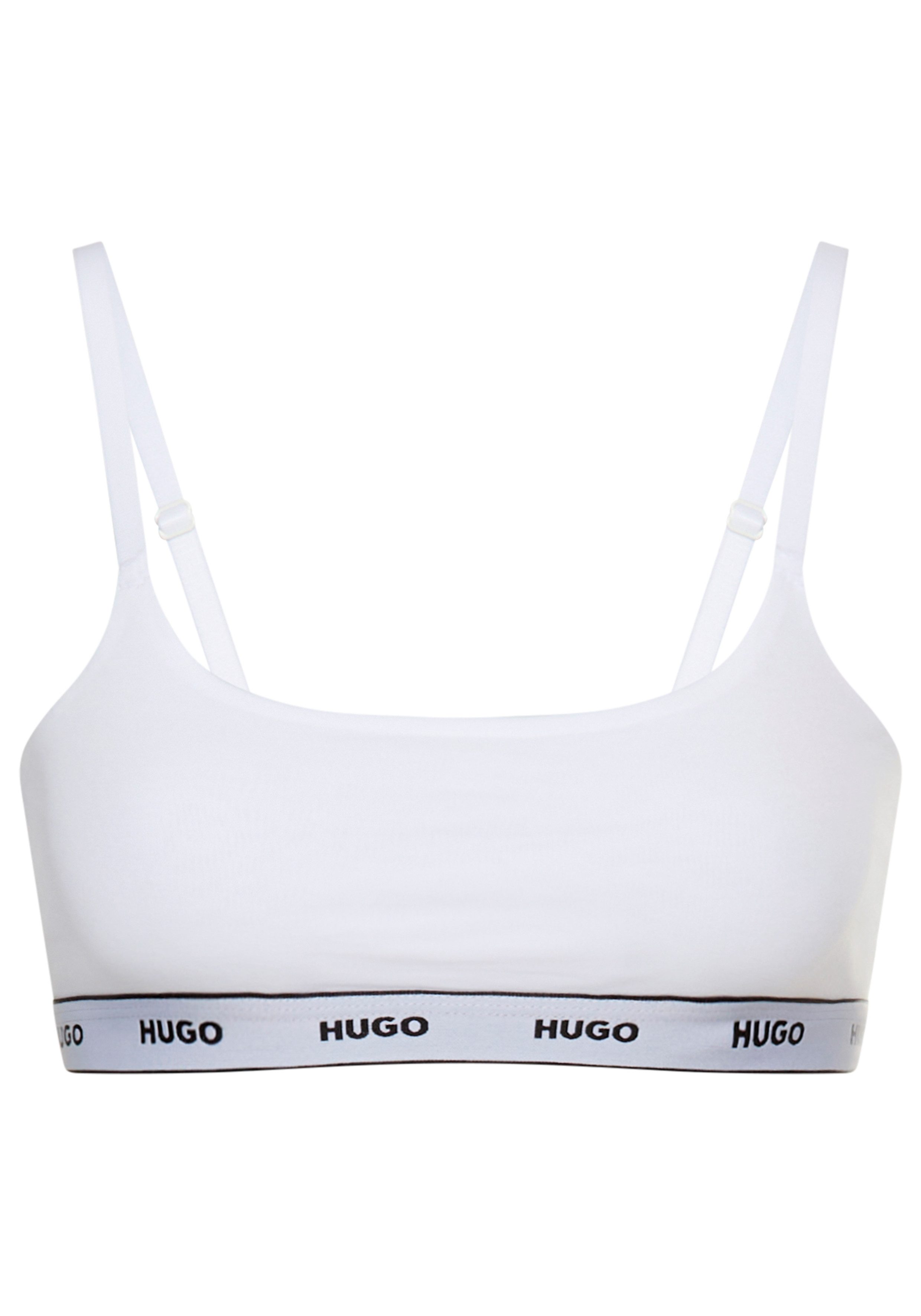 HUGO Bralette TWIN BRALETTE STRIPE (2-tlg) ungepolstert