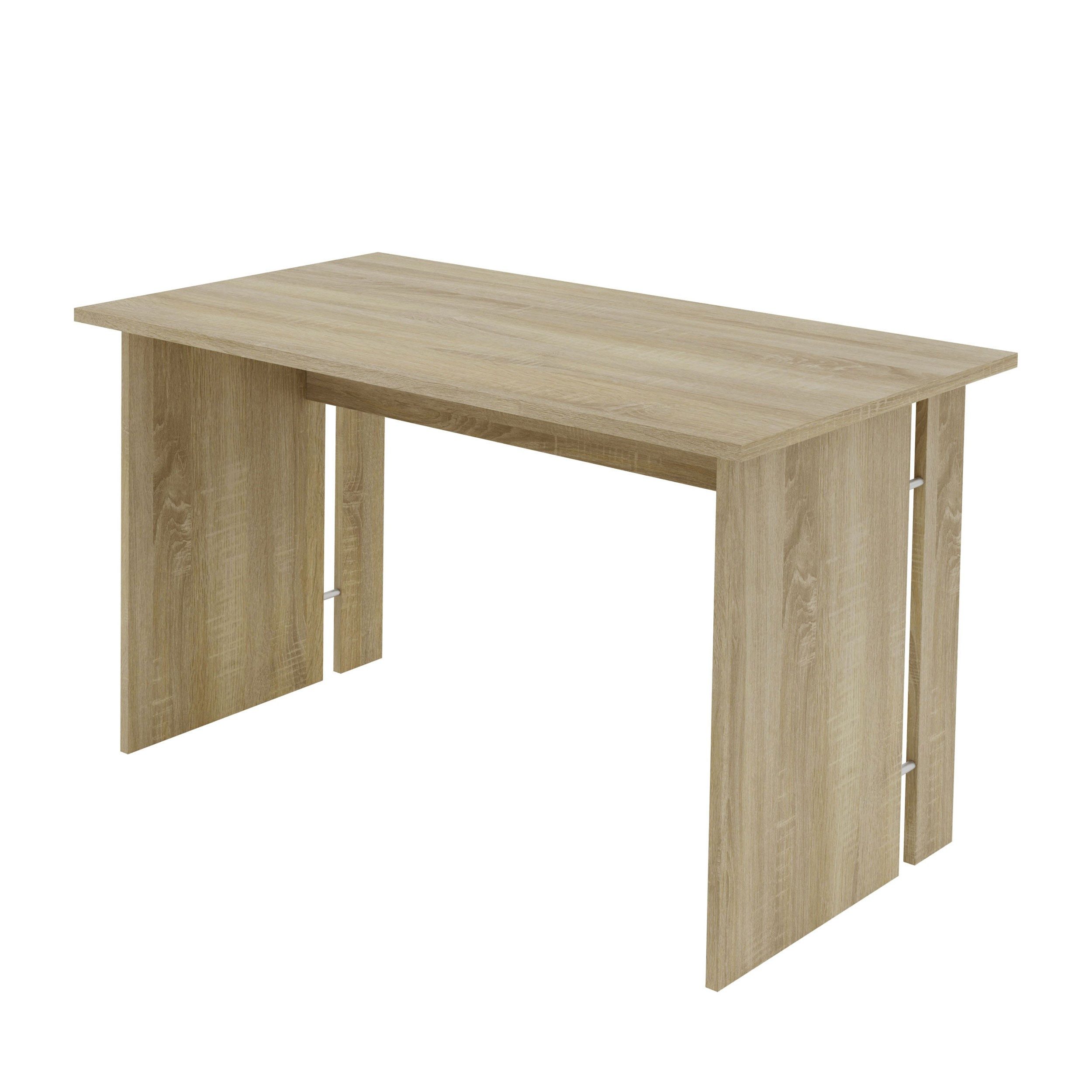 Lookway Schreibtisch Omera Eiche Sonoma 120 cm, Breite: 119 cm Höhe: 75 cm Tiefe: 78,2 cm