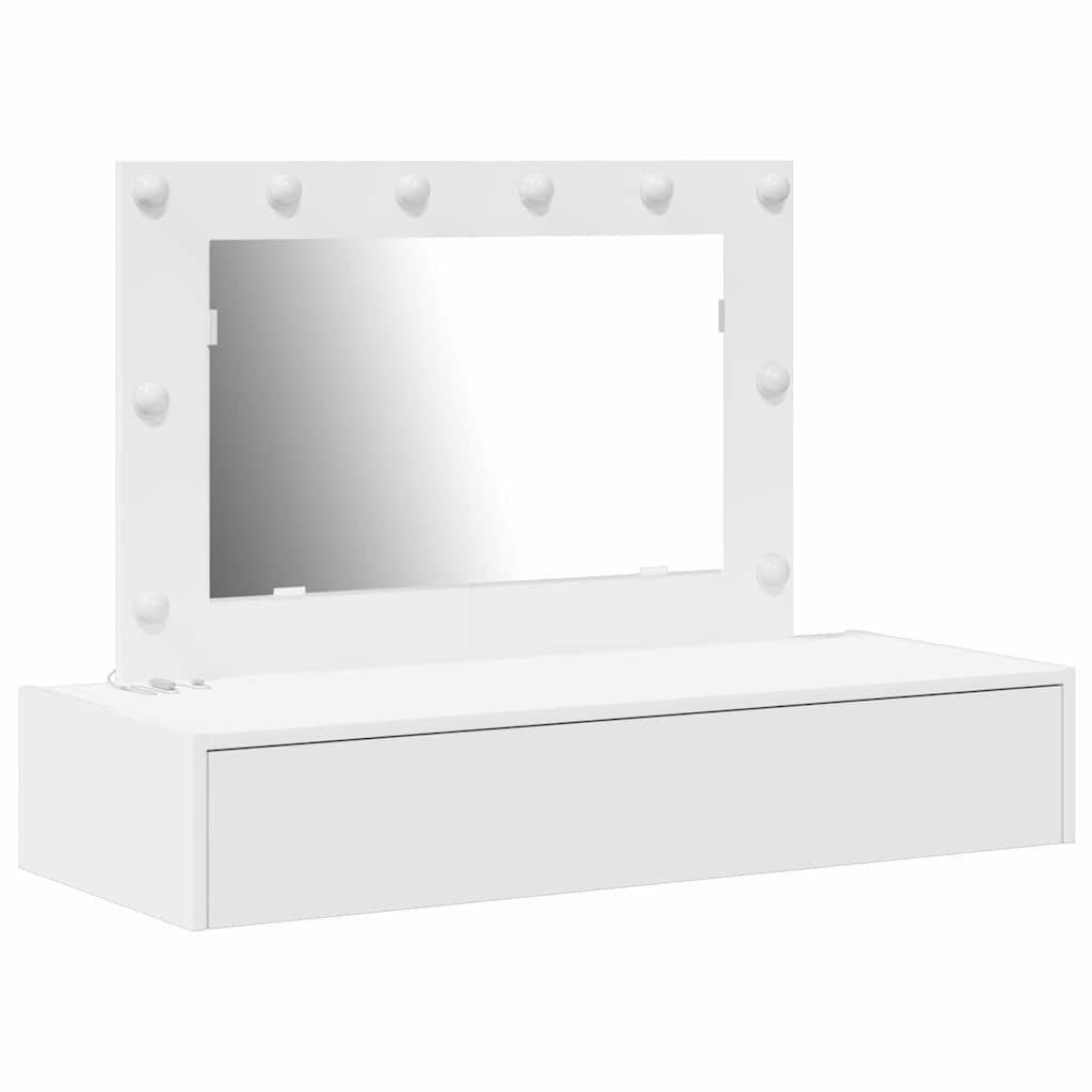 vidaXL Schminktisch Schminktisch Weiß 100 x 40 x 70 cm Holzwerkstoff (1-St)