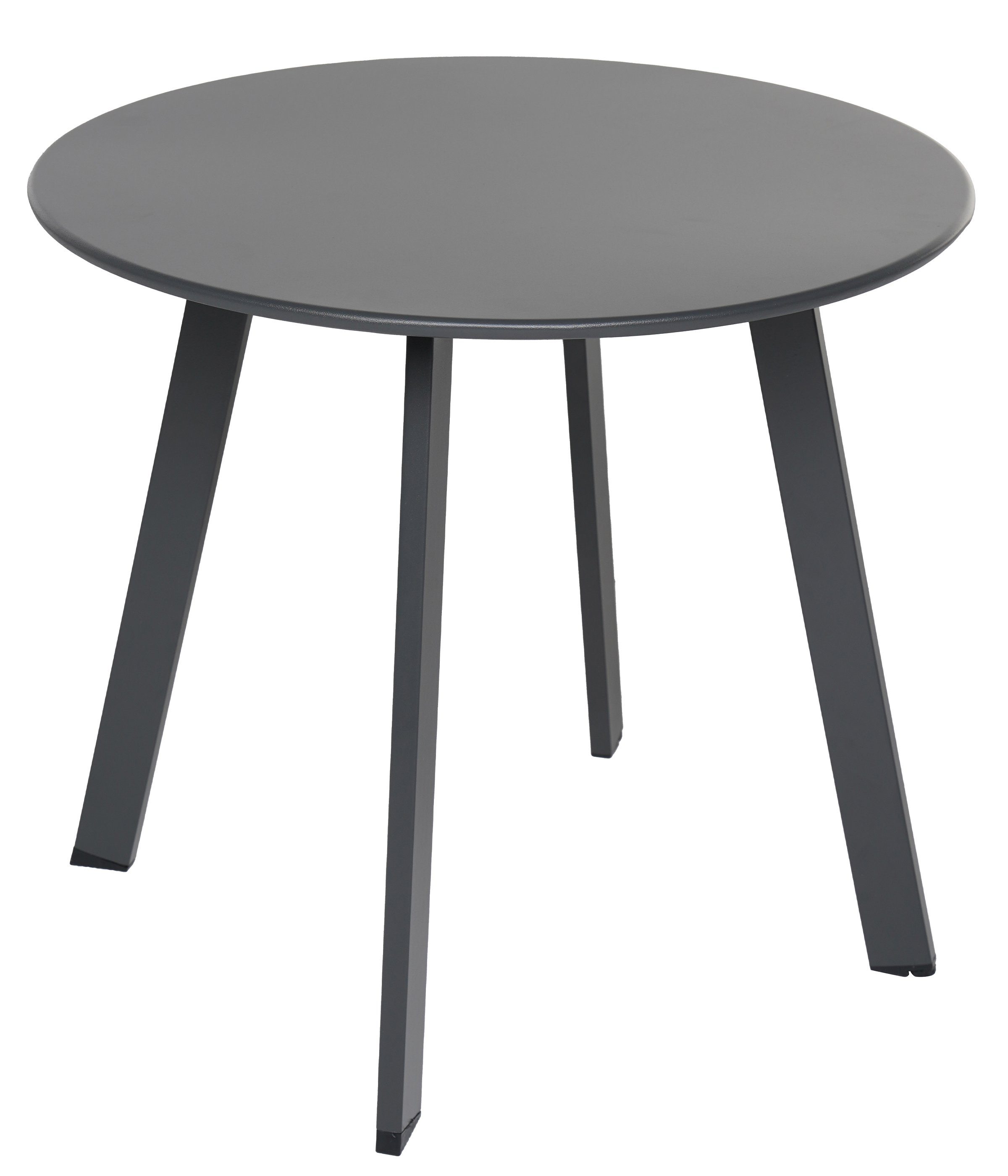 Dehner Gartentisch Lian, verschiedene Größen, pulverbeschichtet, grau, robustes Material aus Stahl