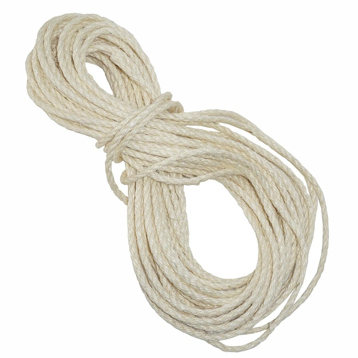 nanook Ersatz-Kratzbaumstamm Kratzbaum Sisalseil Natur 8 mm - 20 m