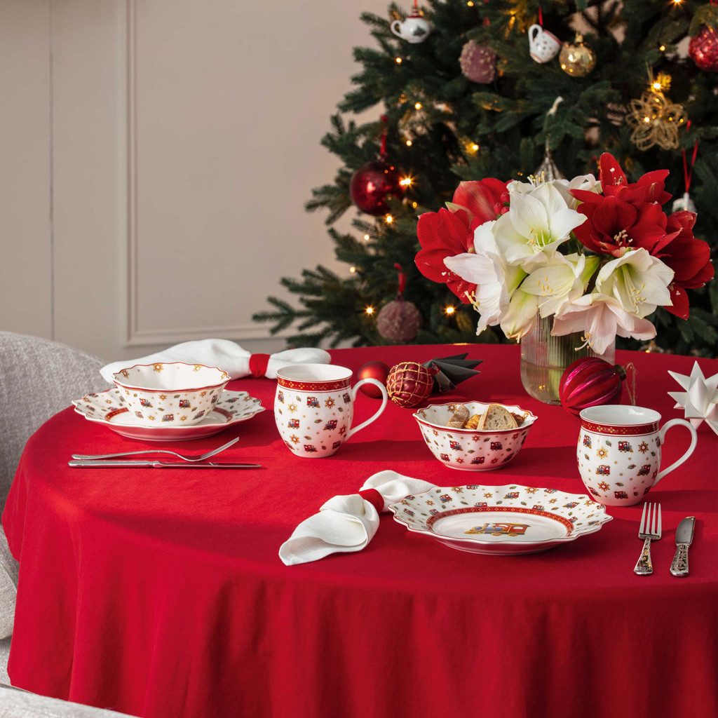 Villeroy & Boch Geschirr-Set Toy's Delight Becher Set 4tlg (4-tlg), 4 Personen, Porzellan, Premium Porcelain, 4 Stck, Handwäsche empfohlen