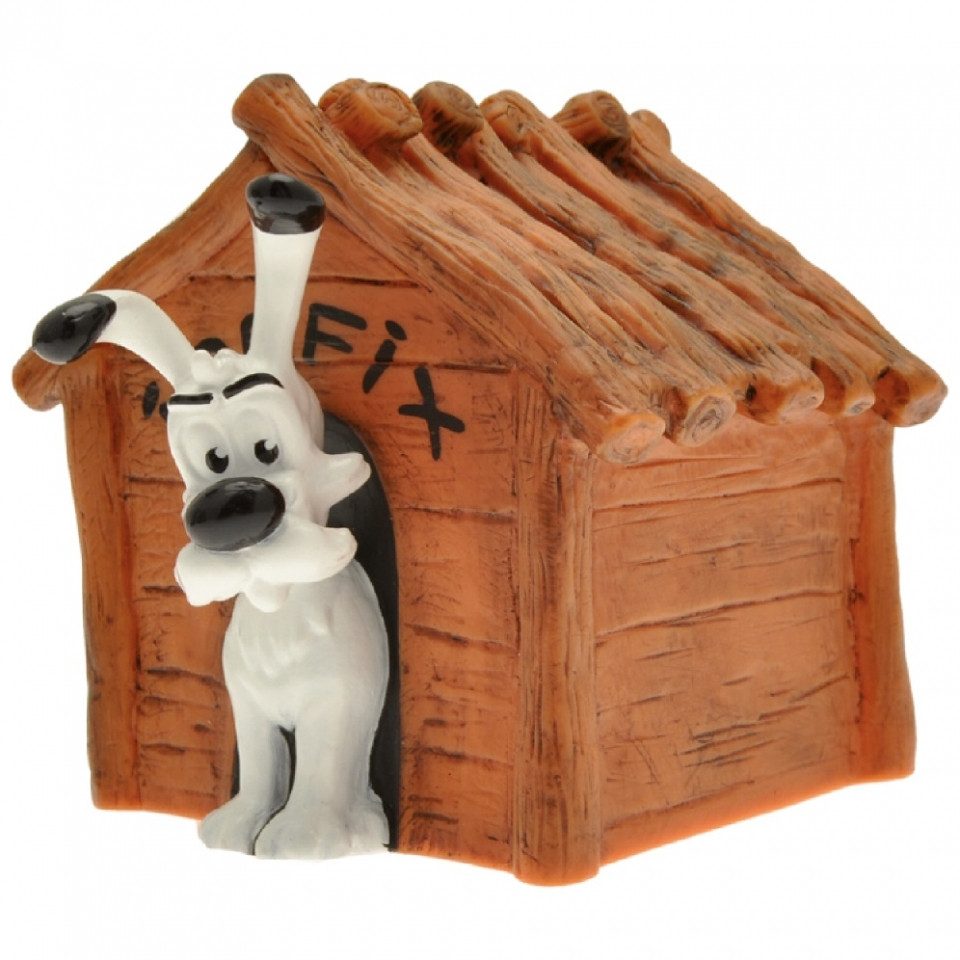 Plastoy Spiel, Idefix Hundhütte - Mini-Sparschwein