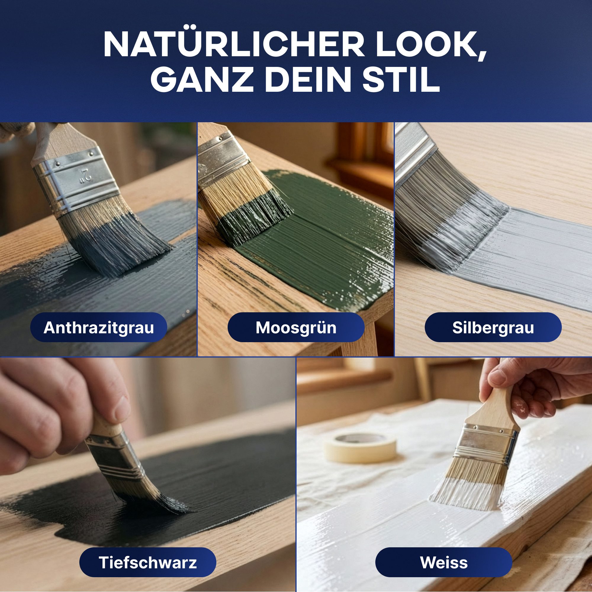 plid Acryl-Buntlack Möbellack Buntlack Holzfarbe Türenlack Acryllack Möbelfarbe Holzfarbe