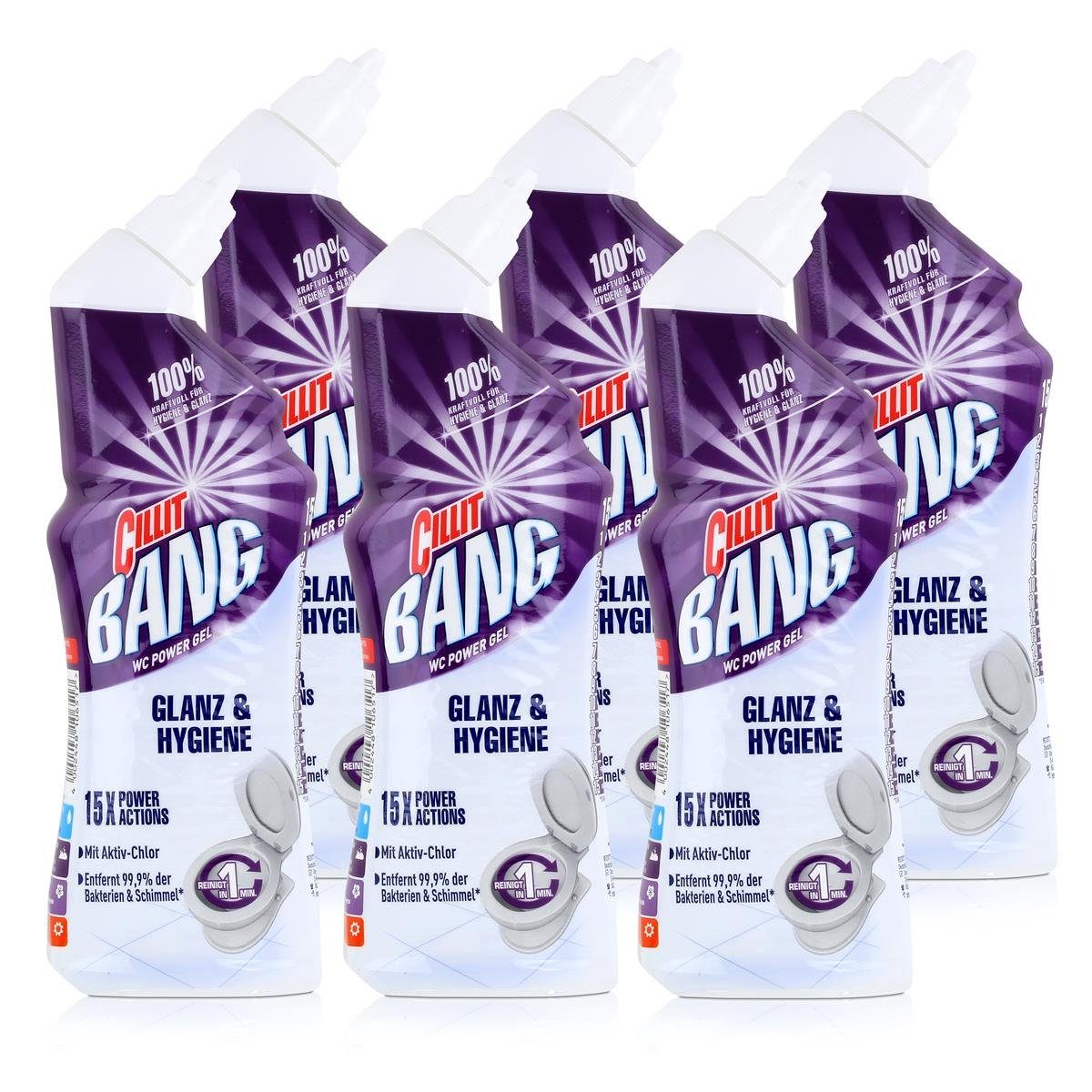 CILLIT BANG Cillit Bang WC Power Gel Glanz & Hygiene 750ml - WC ...