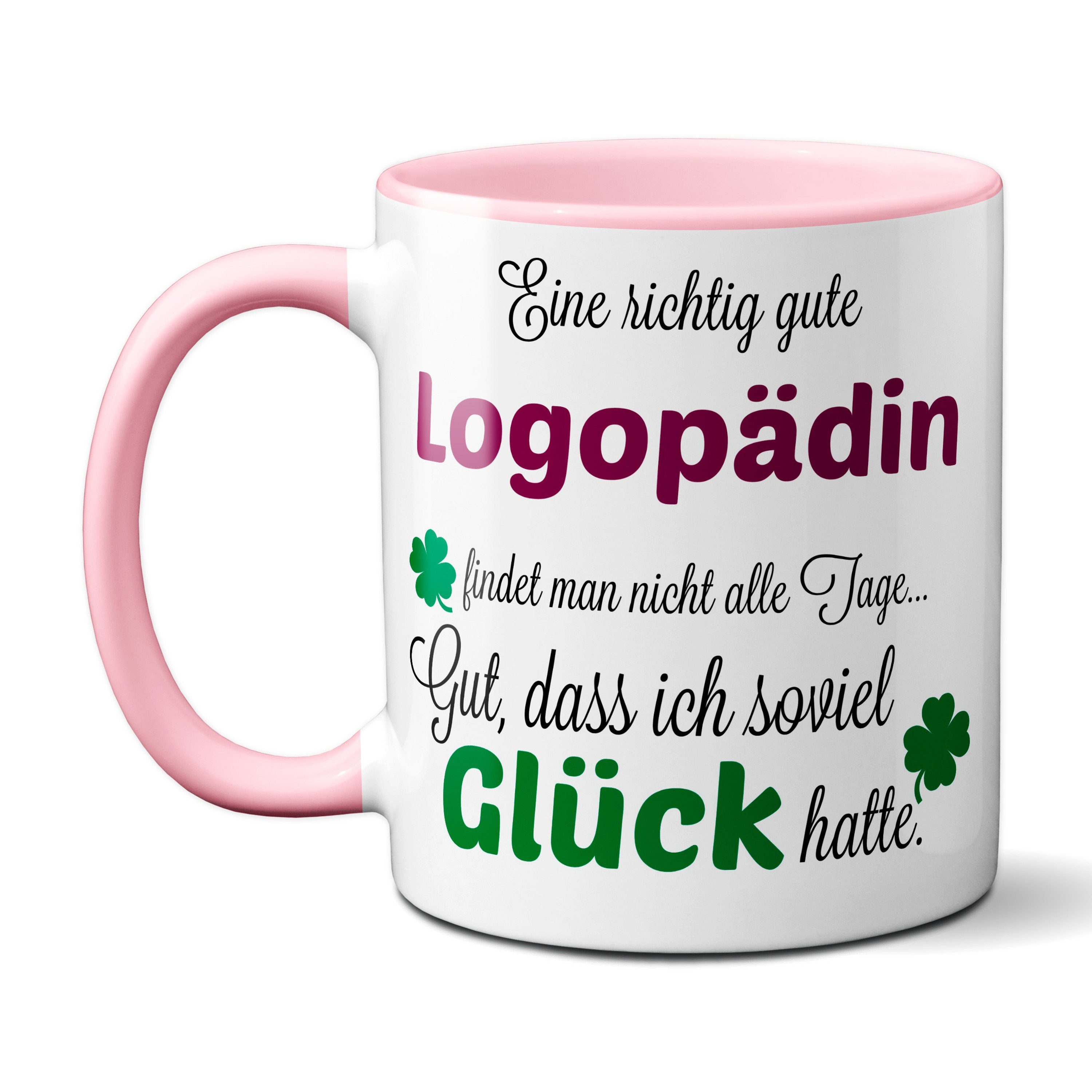 TASSENKING Tasse, Eine gute Logopädin... - Tasse -Kaffeebecher - Geschenk