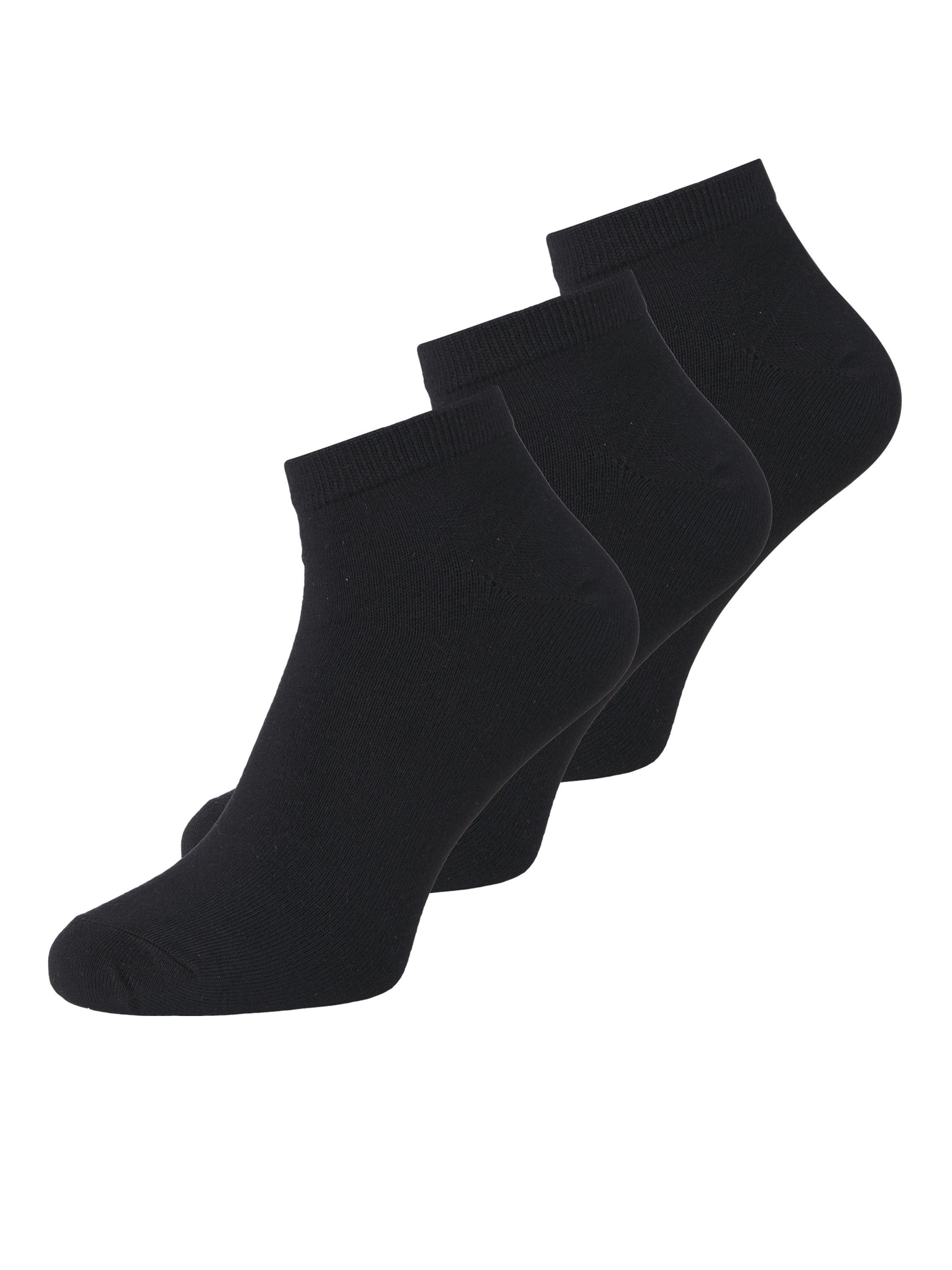 Jack & Jones Freizeitsocken JACBASIC BAMBOO SHORT SOCK 3 PACK NOOS (Packung, 3-Paar) mit hochwertiger Materialzusammensetzung