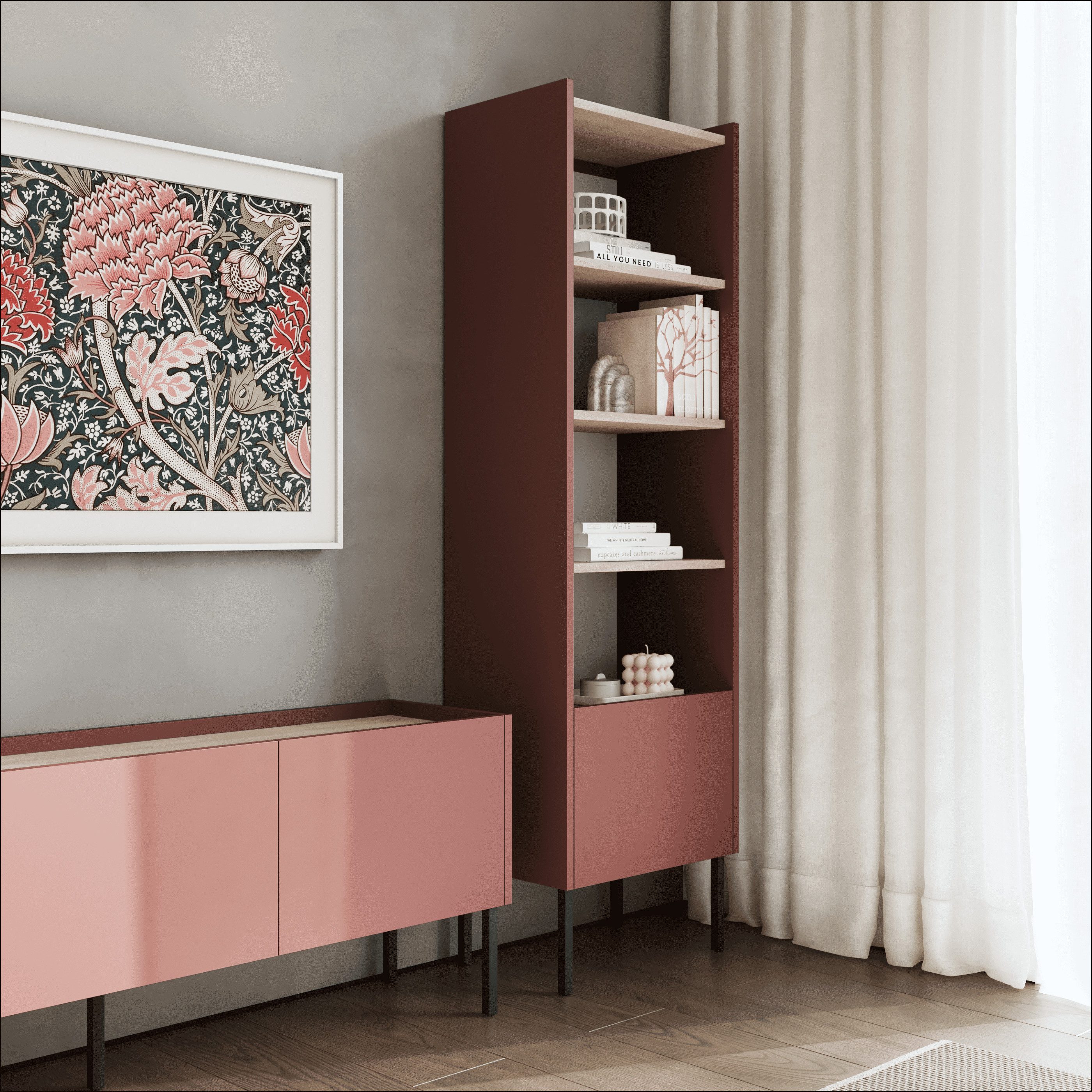 Platan Room Hochschrank DUO Regal 50 günstig online kaufen