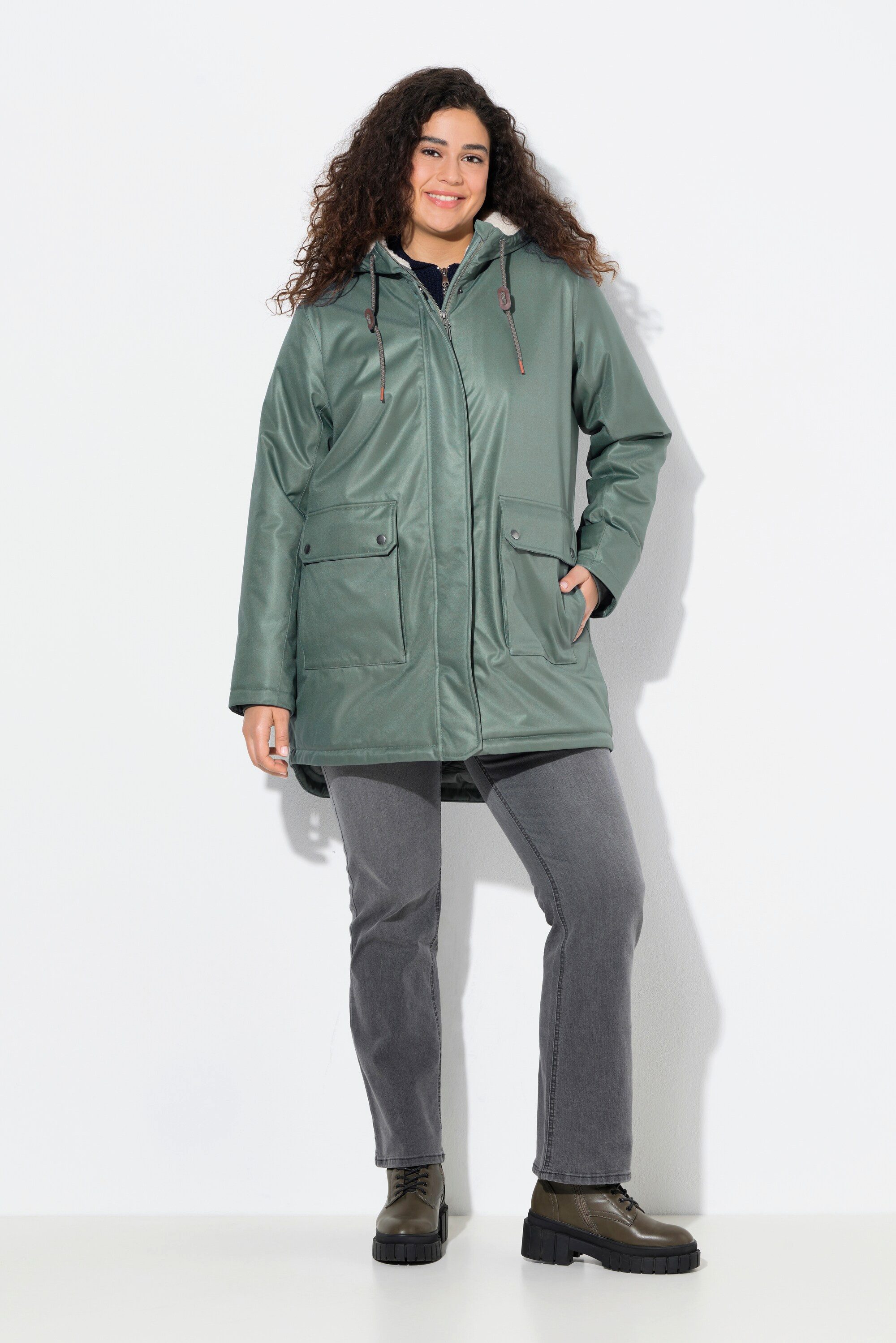 Ulla Popken Parka HYPRAR Funktions-Steppjacke wasserdicht günstig online kaufen