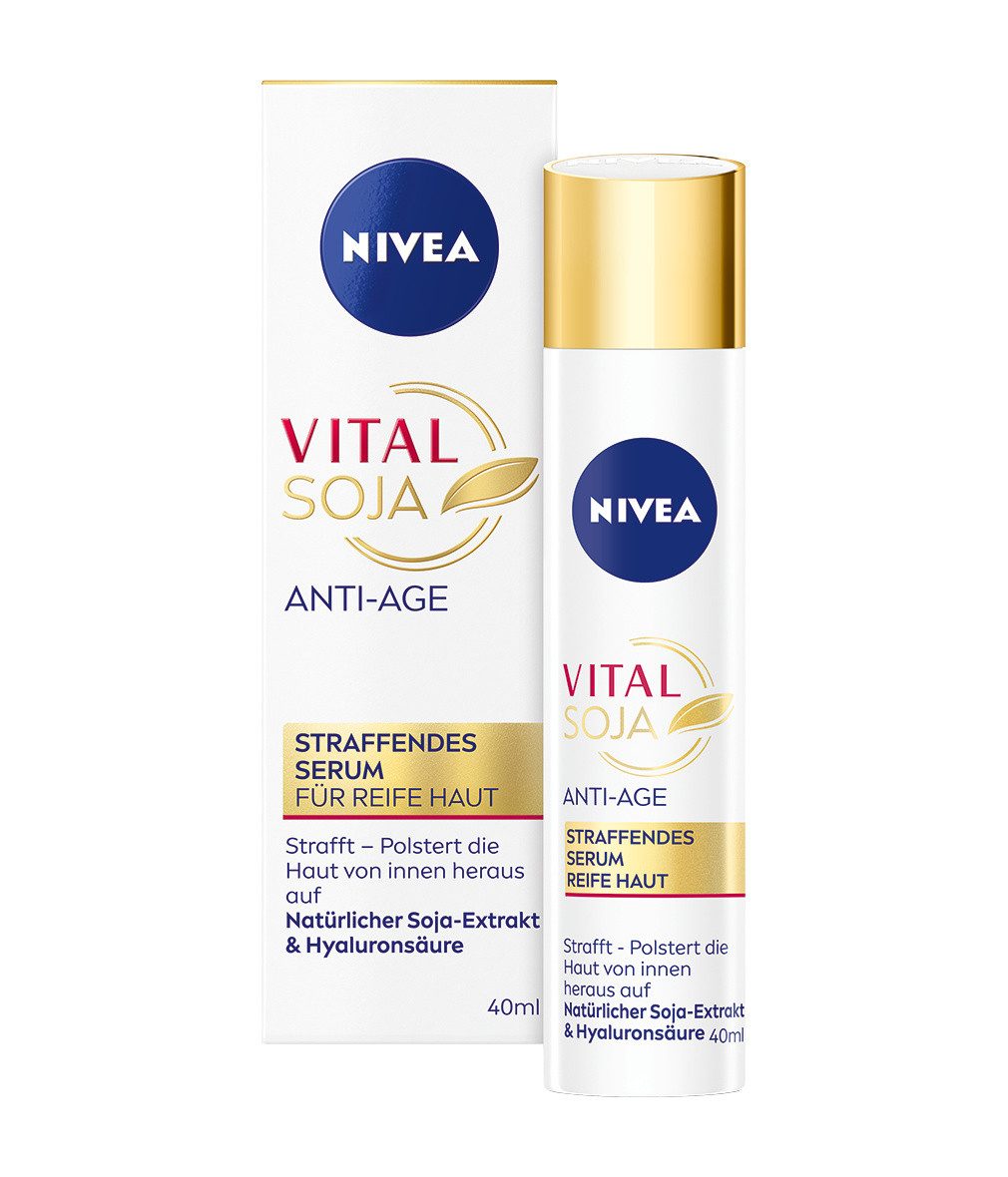 Gesichtsserum VITAL Soja Anti-Age Straffendes Serum regenerierend Sojaextrakt 40ml