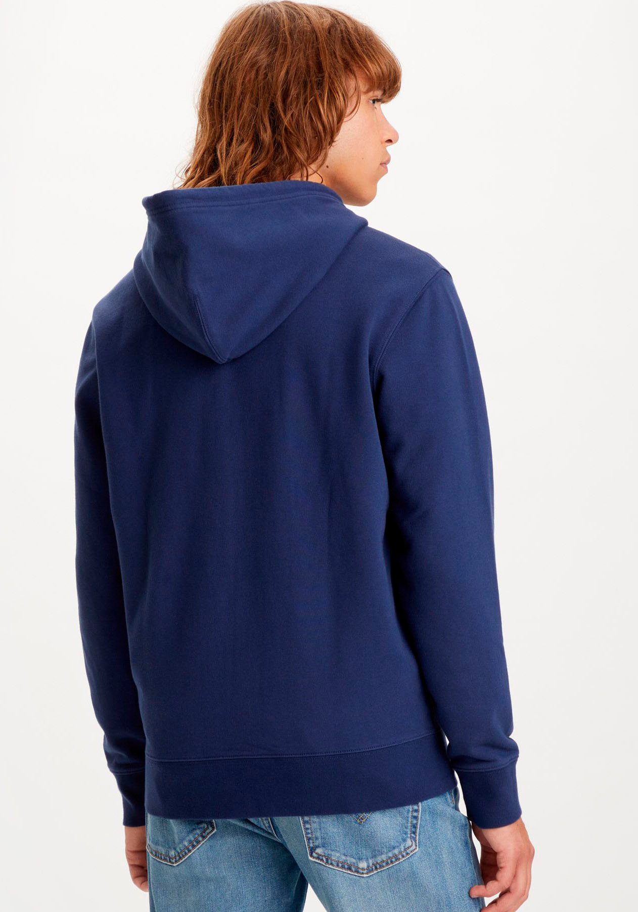 Levi's® Kapuzensweatjacke NEW ORIGINAL ZIP UP mit Logo-Stickerei und Kängurutasche