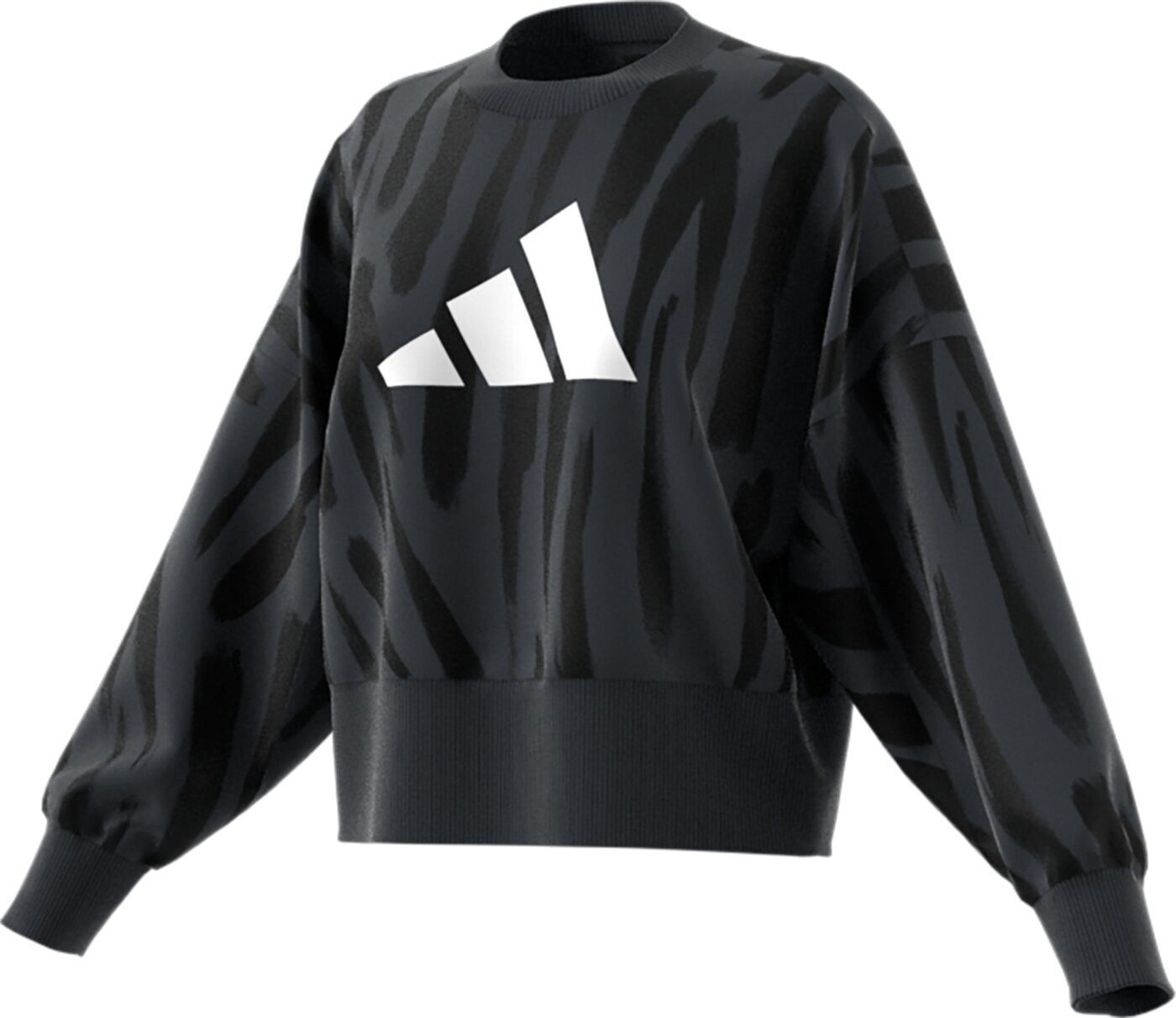CREW W Sweatshirt adidas FI FF MULTCO/CARBON/BLACK Sportswear