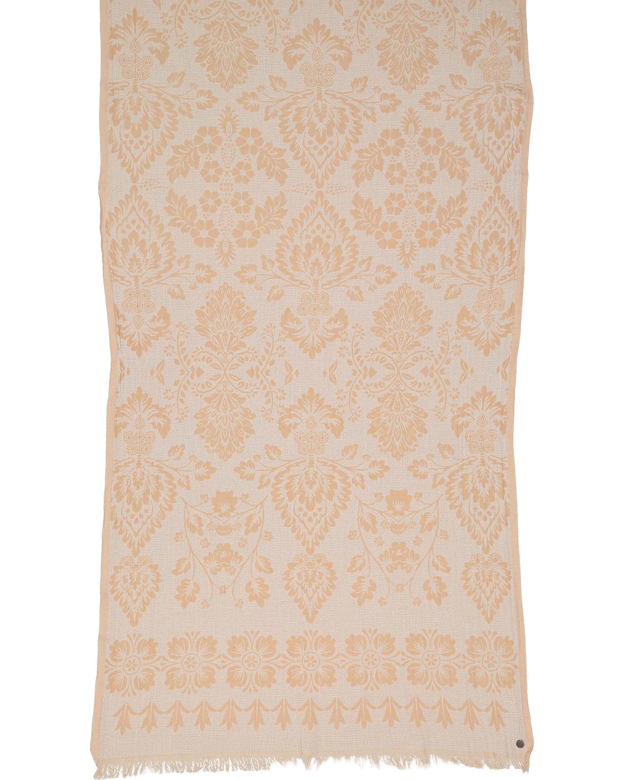 Fraas Modeschal Sustainability Edition - Schal mit floralem Damastmuster, (keine)
