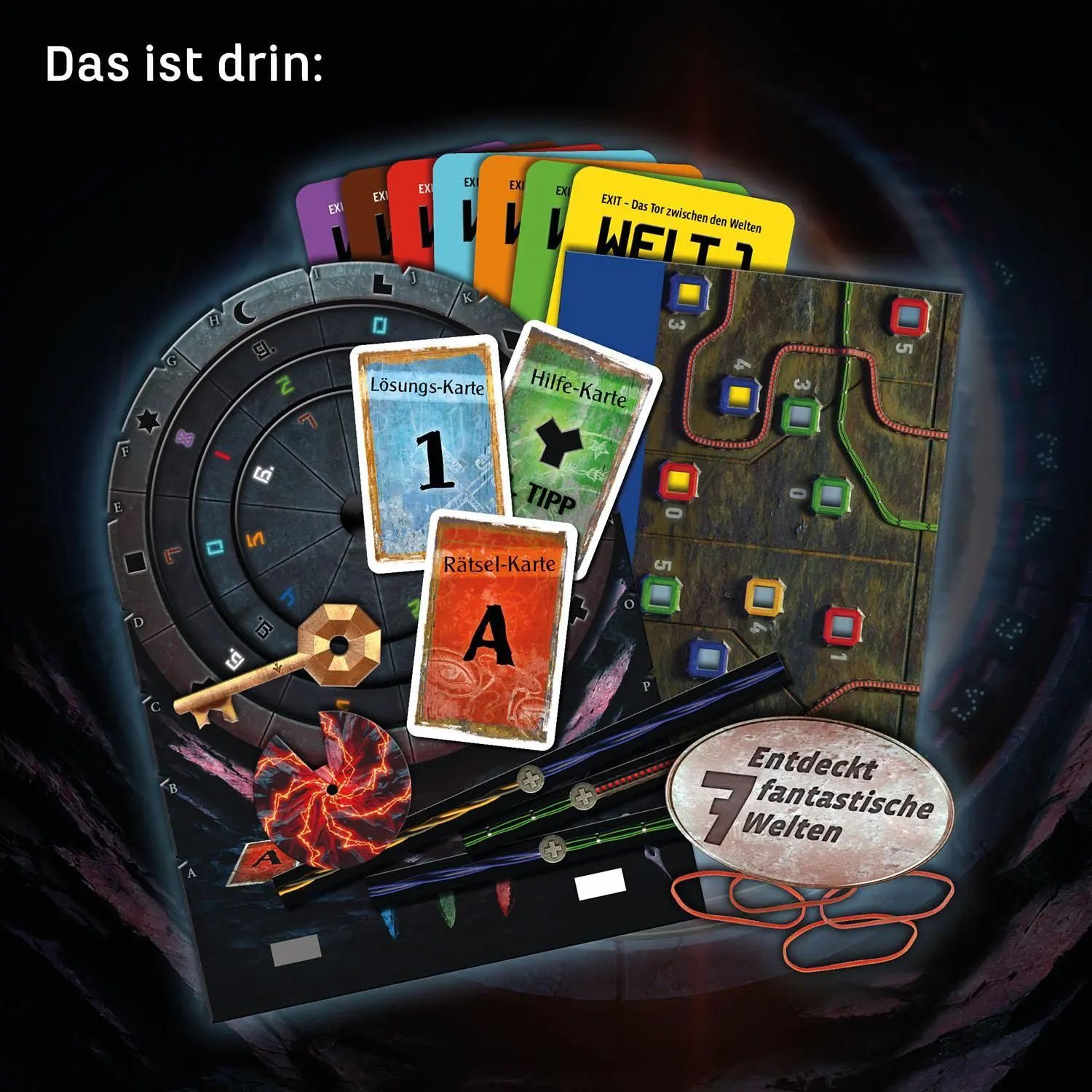 Kosmos Spiel EXIT® - Das Spiel: Das Tor zwischen den Welten