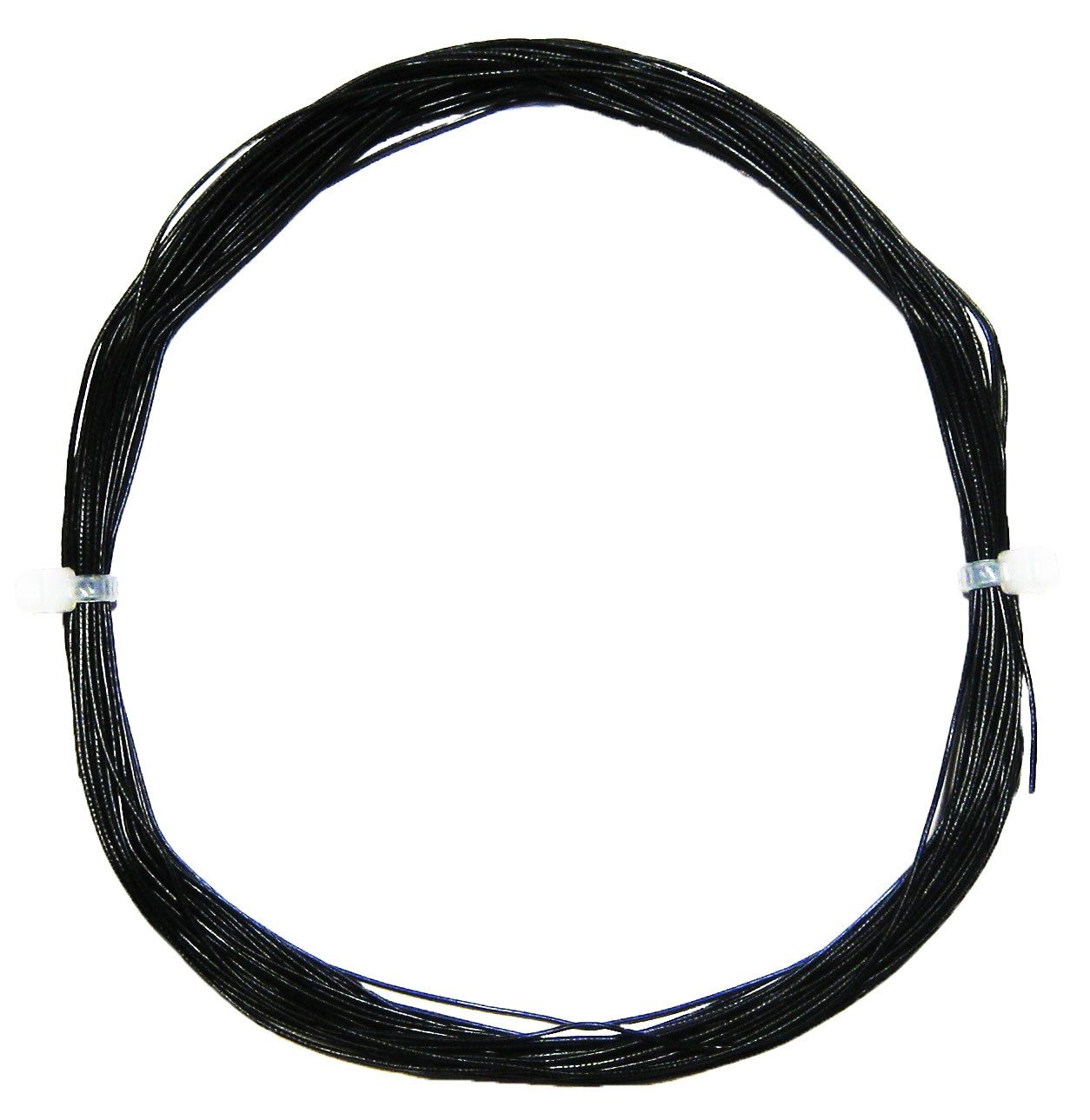 world-trading-net 10m Litze flexibel schwarz 0,5mm/0,04mm² Elektro-Kabel