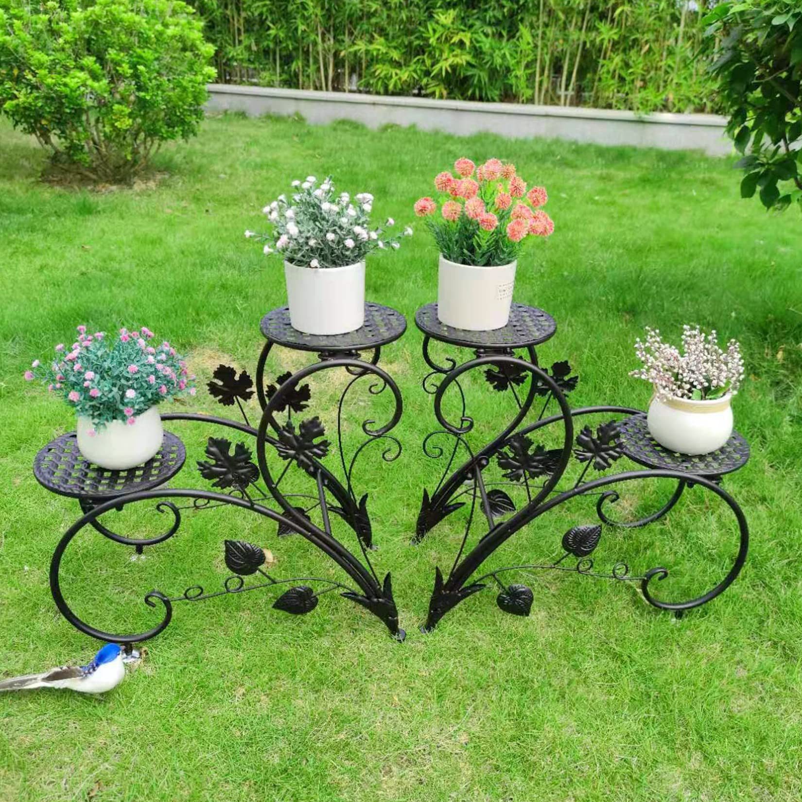 unho Blumenständer unho Pflanzenständer mit 4 günstig online kaufen