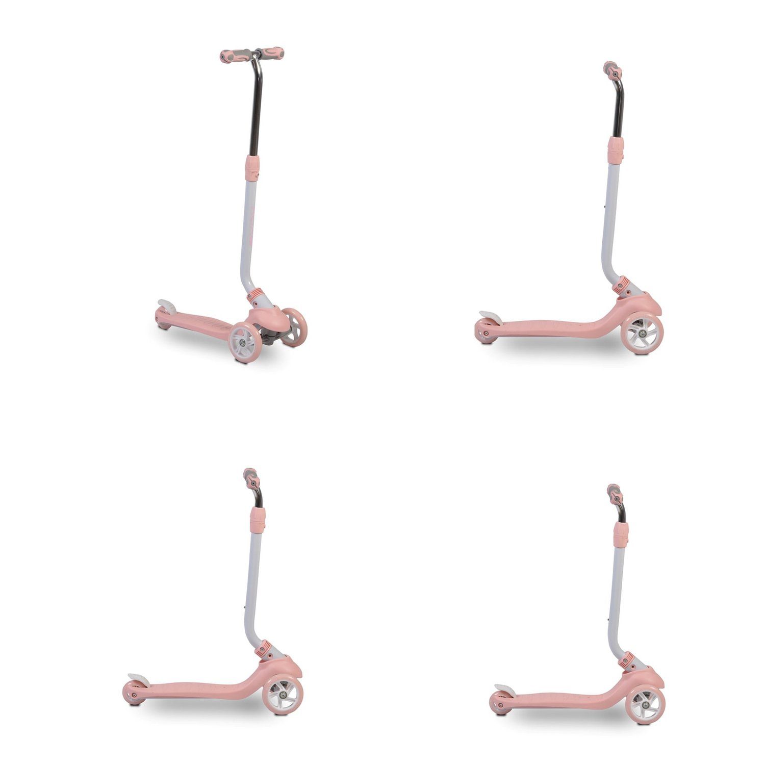 Spielzeug Dreiräder Byox Dreirad Kinderroller Tristar 3 in 1, Roller Rutscher Schiebestange PU Räder ABEC-5