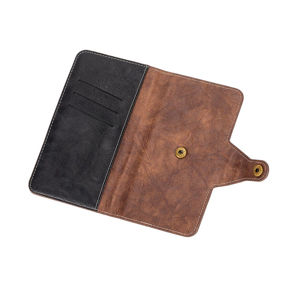 K-S-Trade Handyhülle für Hotwav Note 13 Max, Handyhülle Schutzhülle Bookstyle Case Klapphülle Cover Hülle – Bild 4 von 5