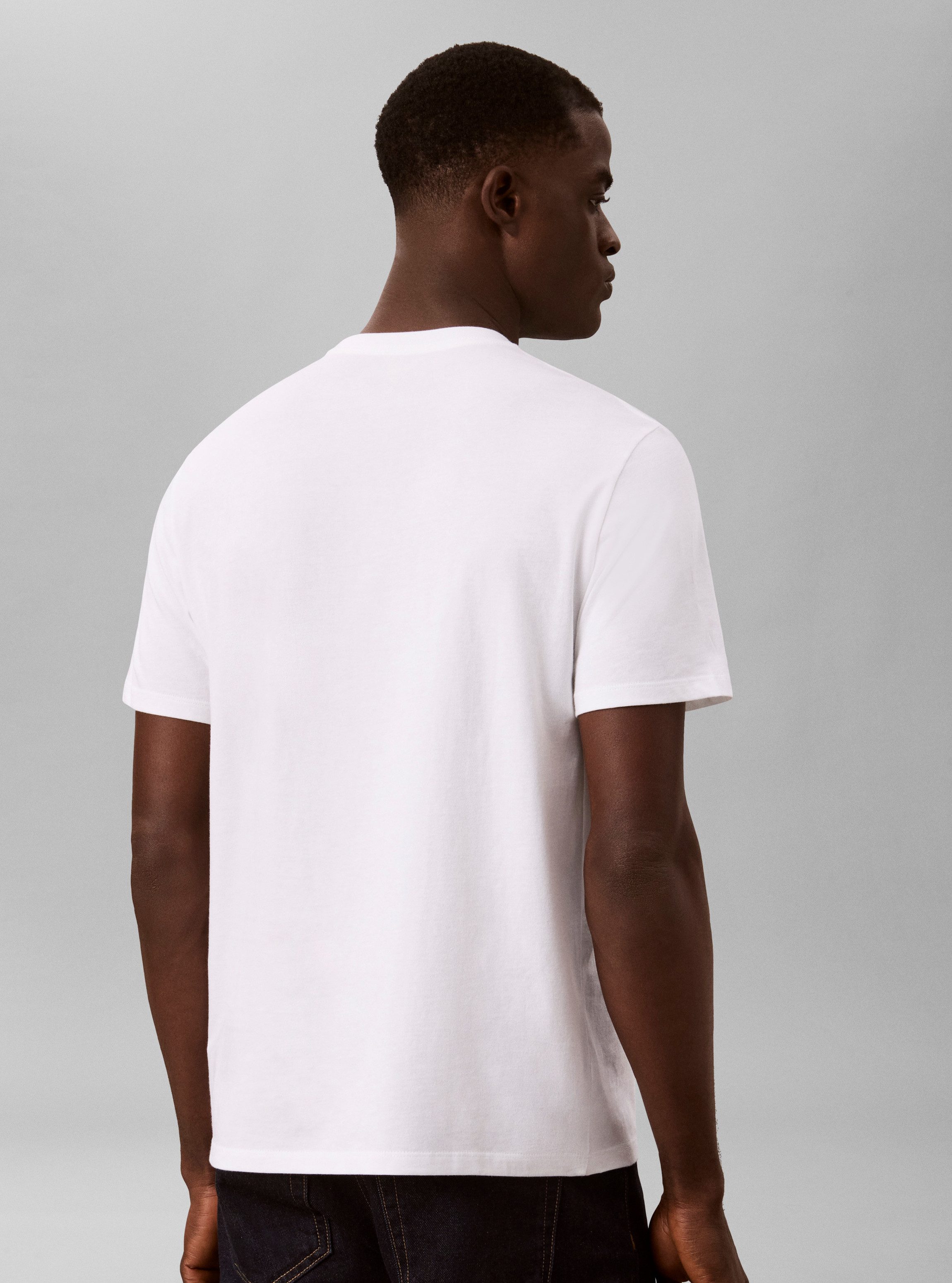 Calvin Klein Jeans T-Shirt BOXED CALVIN GRAPHIC TEE Regular fit, Druck – Bild 3 von 5