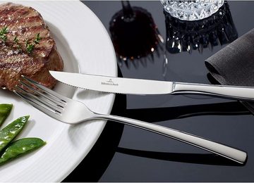 Villeroy & Boch Besteck-Set Piemont Steakbesteck-Set 12tlg. (12-tlg), 6 Personen, Edelstahl 18/10