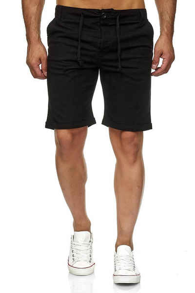 Reslad Leinenhose Reslad Leinenhose Kurze Hose Herren Leinen-Shorts lässige Männer Freiz (1-tlg) kurze Männer Strandhose im Leinen-Look