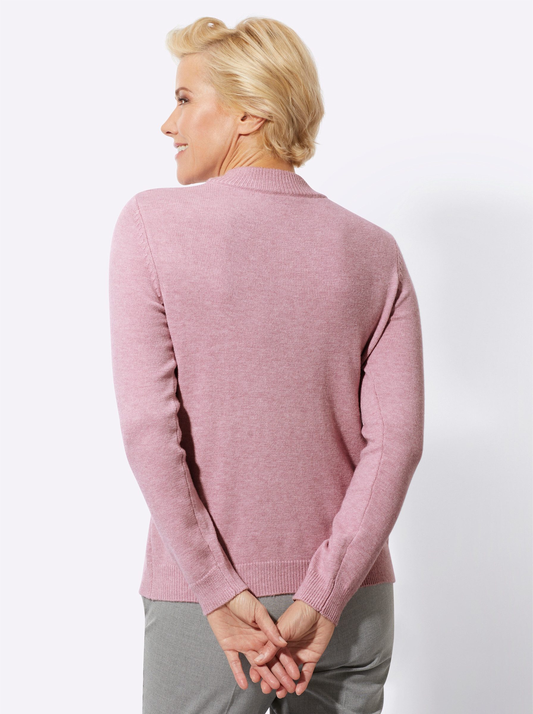 Witt Strickpullover Pullover Langarm Struktur