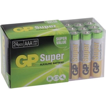 GP Batteries GP Alkaline-Batterien Micro, 24er Batterie