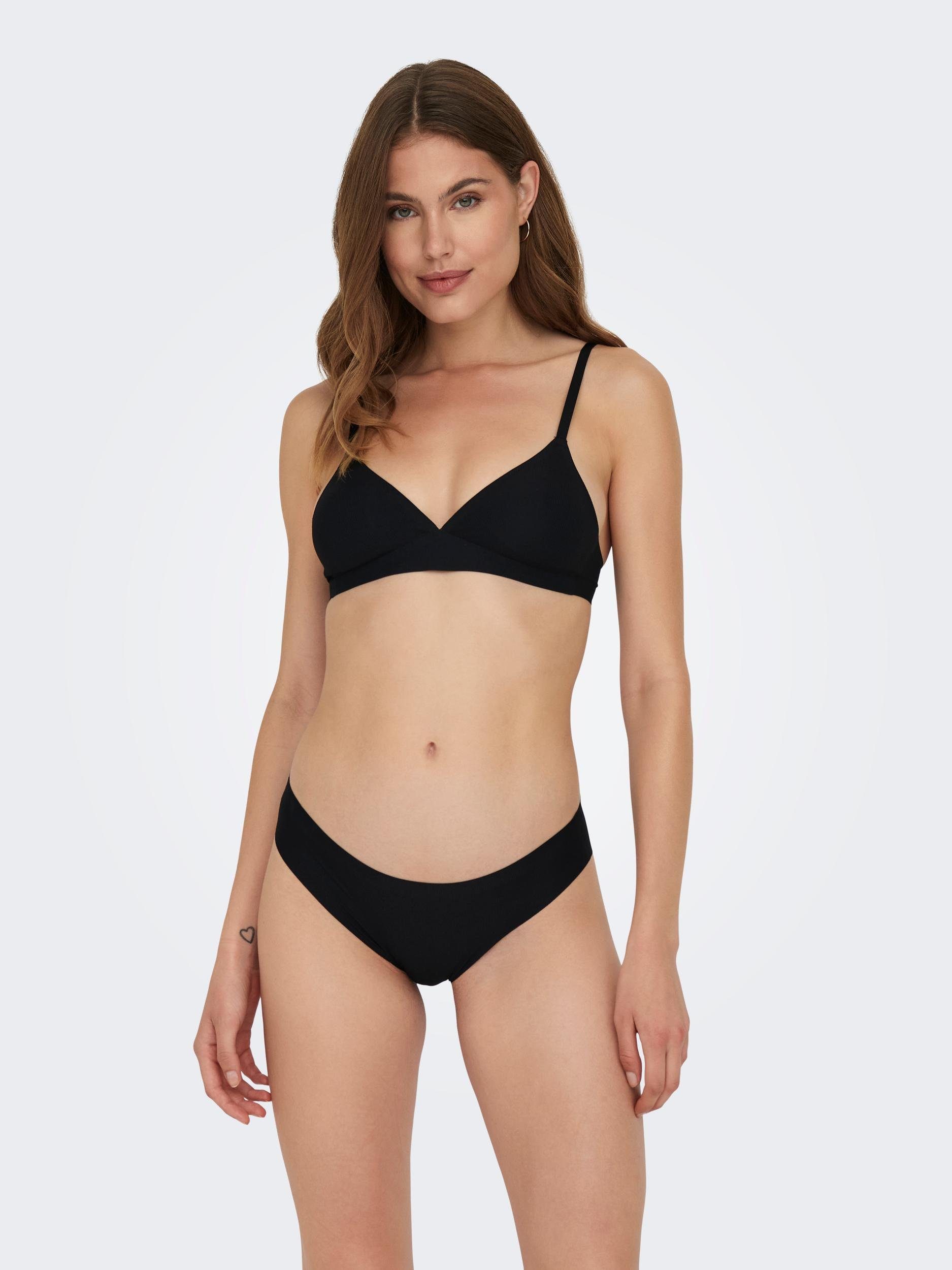 BRIEF 3-St) Slip 3-PACK (Set, INVISIBLE ONLY Black RIB ONLTRACY