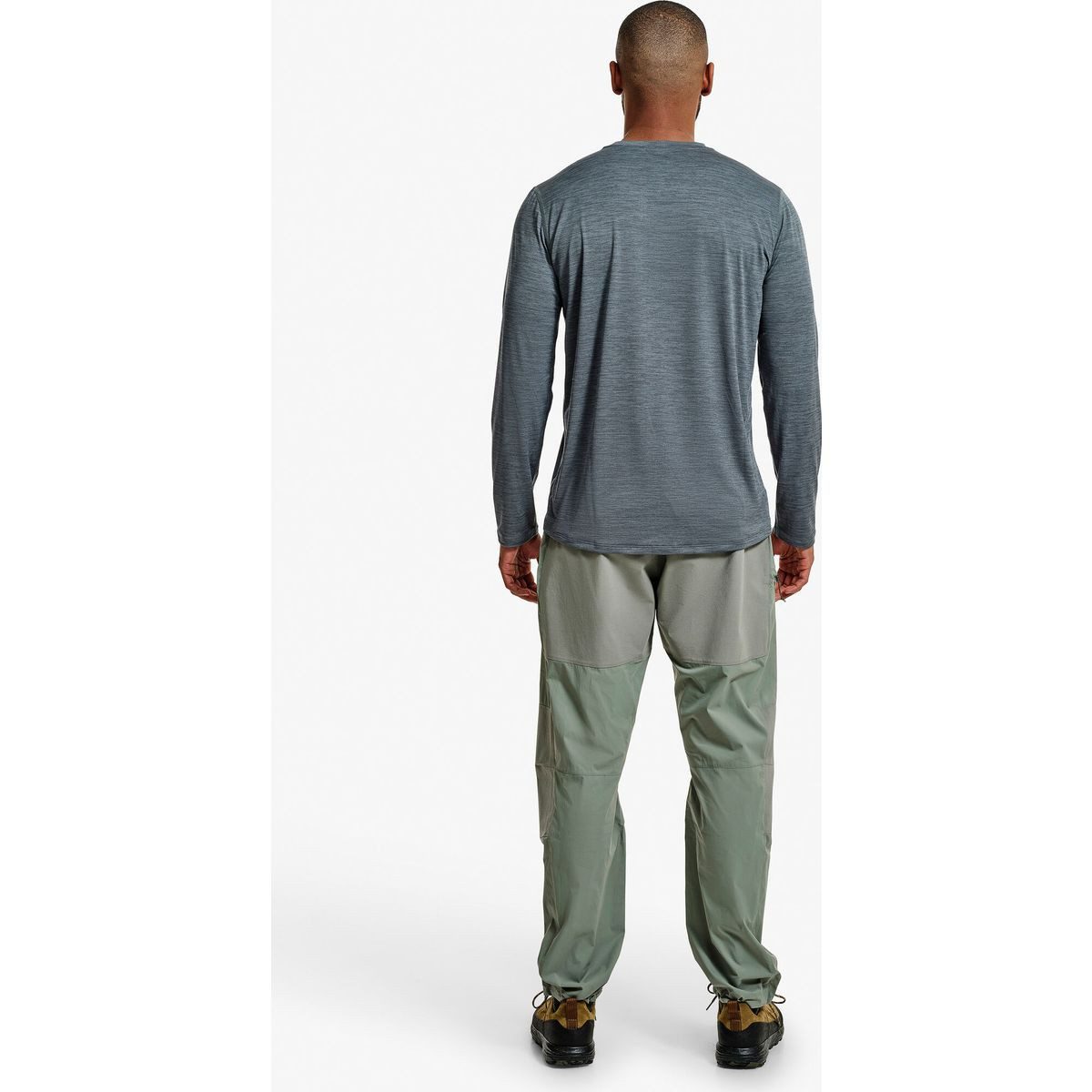 Lundhags Funktionsshirt Tived Long Sleeve T-shirt M Vielseitiges Langarm-T-Shirt aus 100% Merinowolle, ideal für