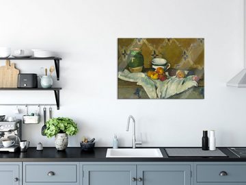 Pixxprint Glasbild Edvard Munch - Die Seine bei Saint-Cloud, Edvard Munch - Die Seine bei Saint-Cloud (1 St), Glasbild aus Echtglas, inkl. Aufhängungen und Abstandshalter