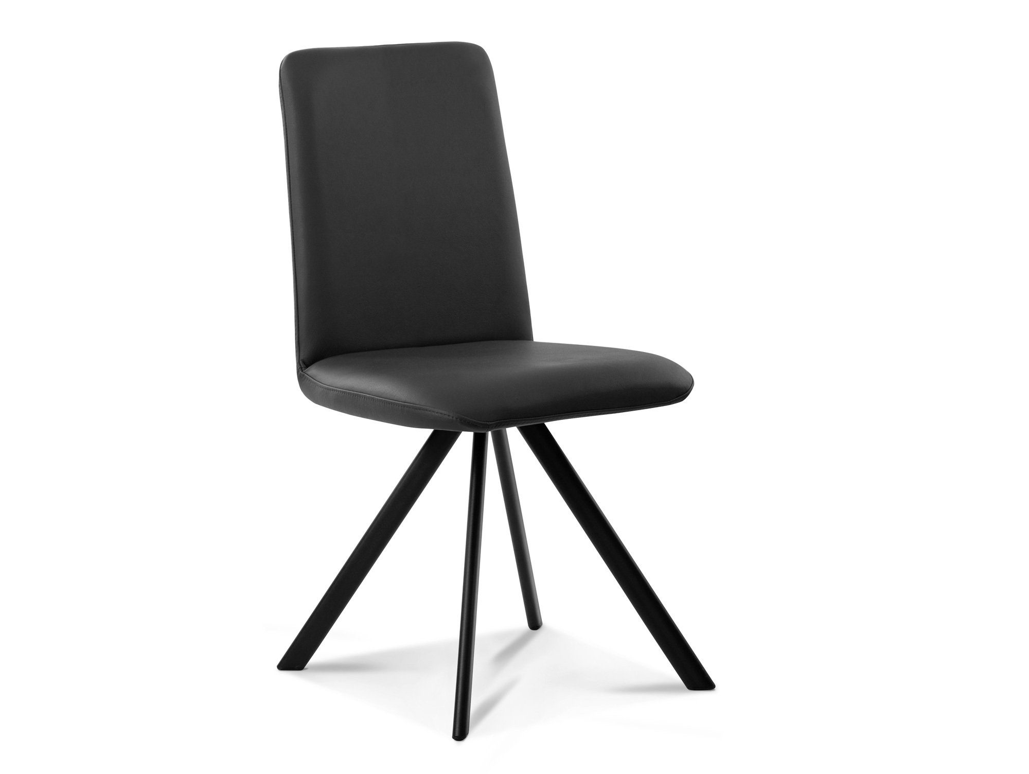 Polsterstuhl GLORIA Polsterstuhl, Gestell Eisen schwarz