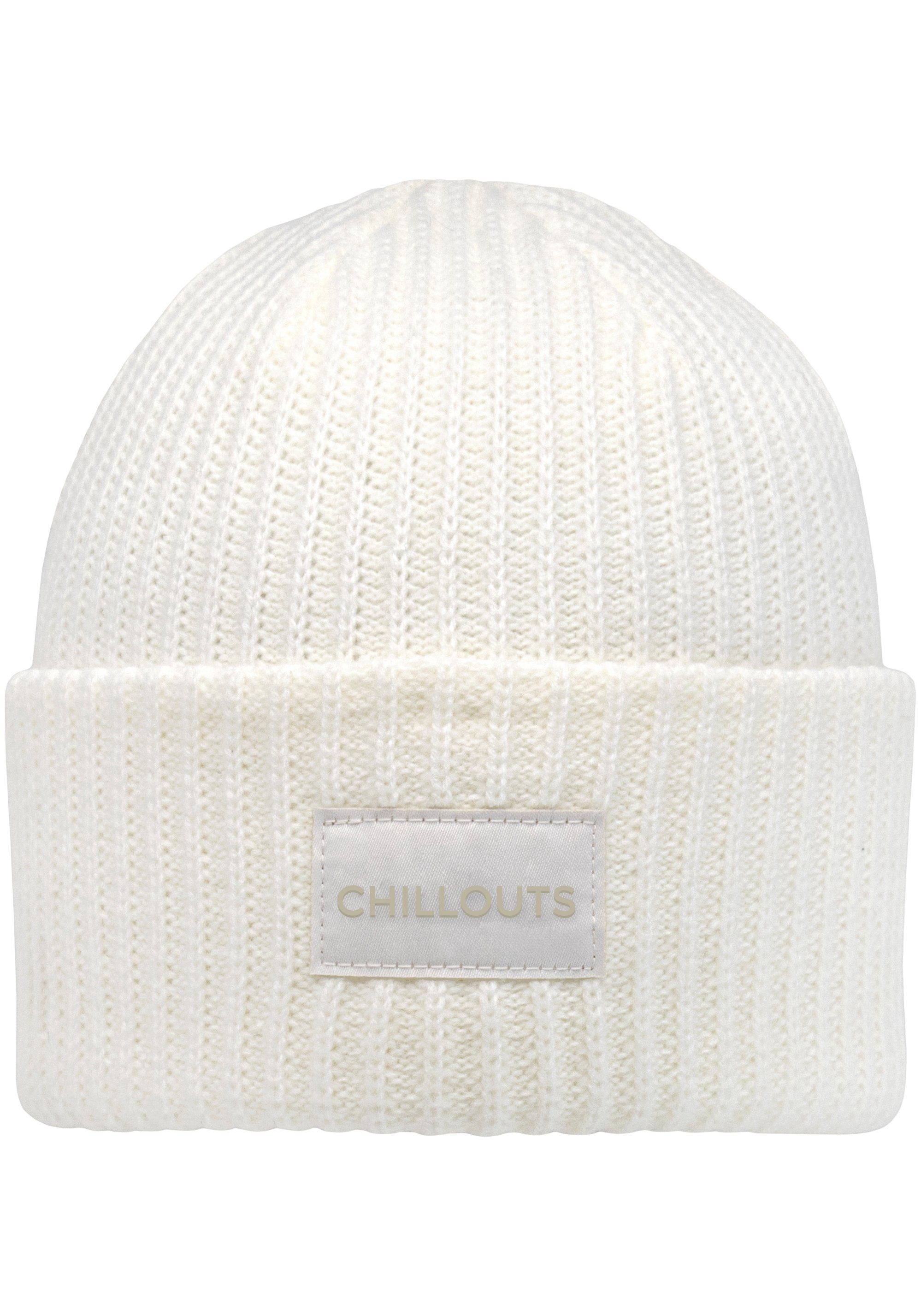 chillouts Strickmütze Kara Hat Klassischer Rippenstrick