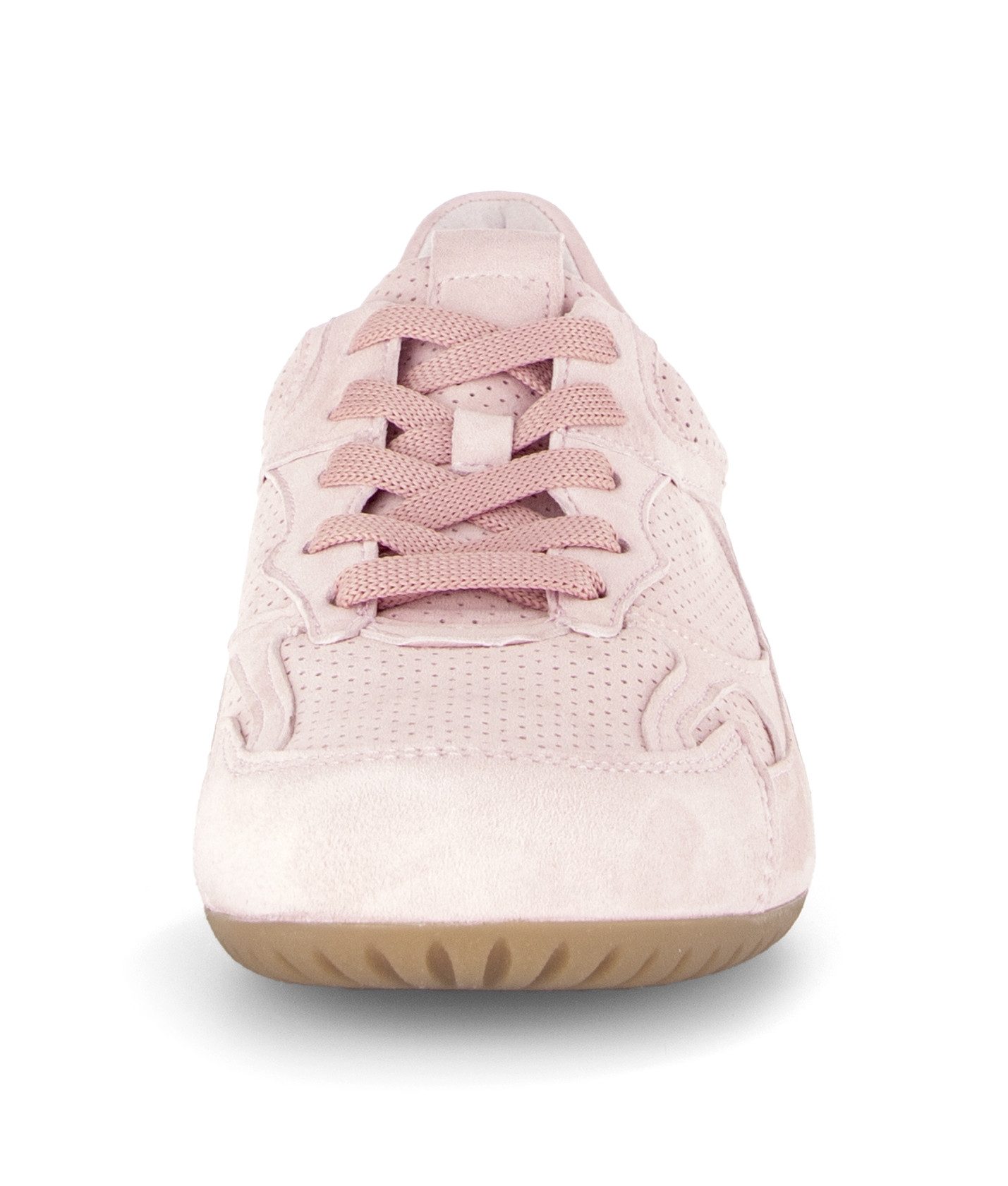 Gabor DAVOS Sneaker Freizeitschuh, Halbschuh, Schnürschuh mit Lochmuster, G-Weite