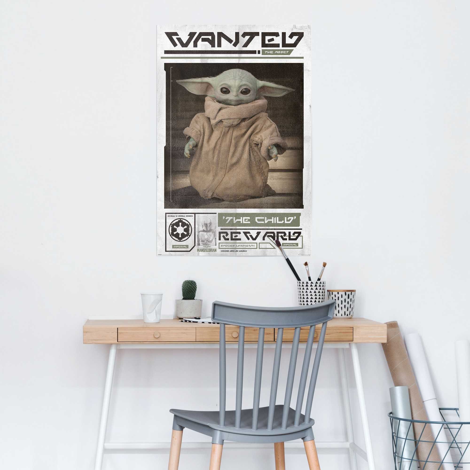 Reinders! Poster Poster Mandalorian Baby (1 Yoda Serien Child, The St)