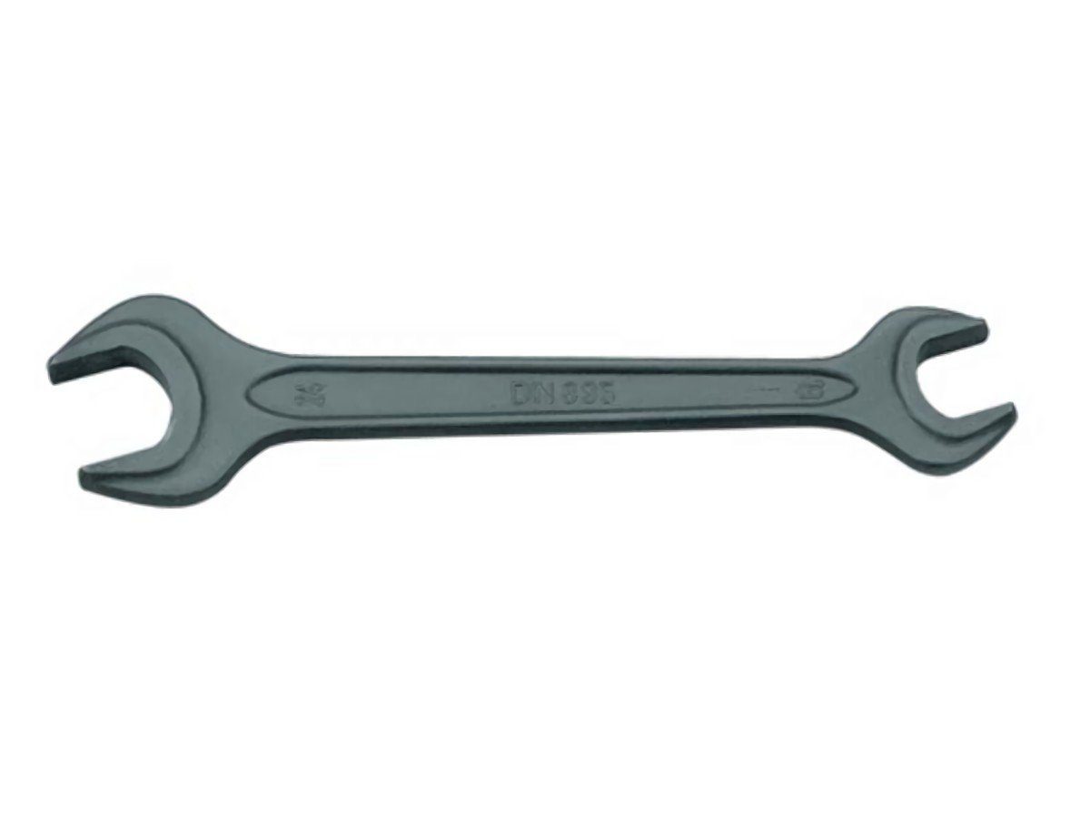 PROMAT Maulschlüssel Doppelmaulschlüssel 10 x 13 mm Länge 120 mm schwarz