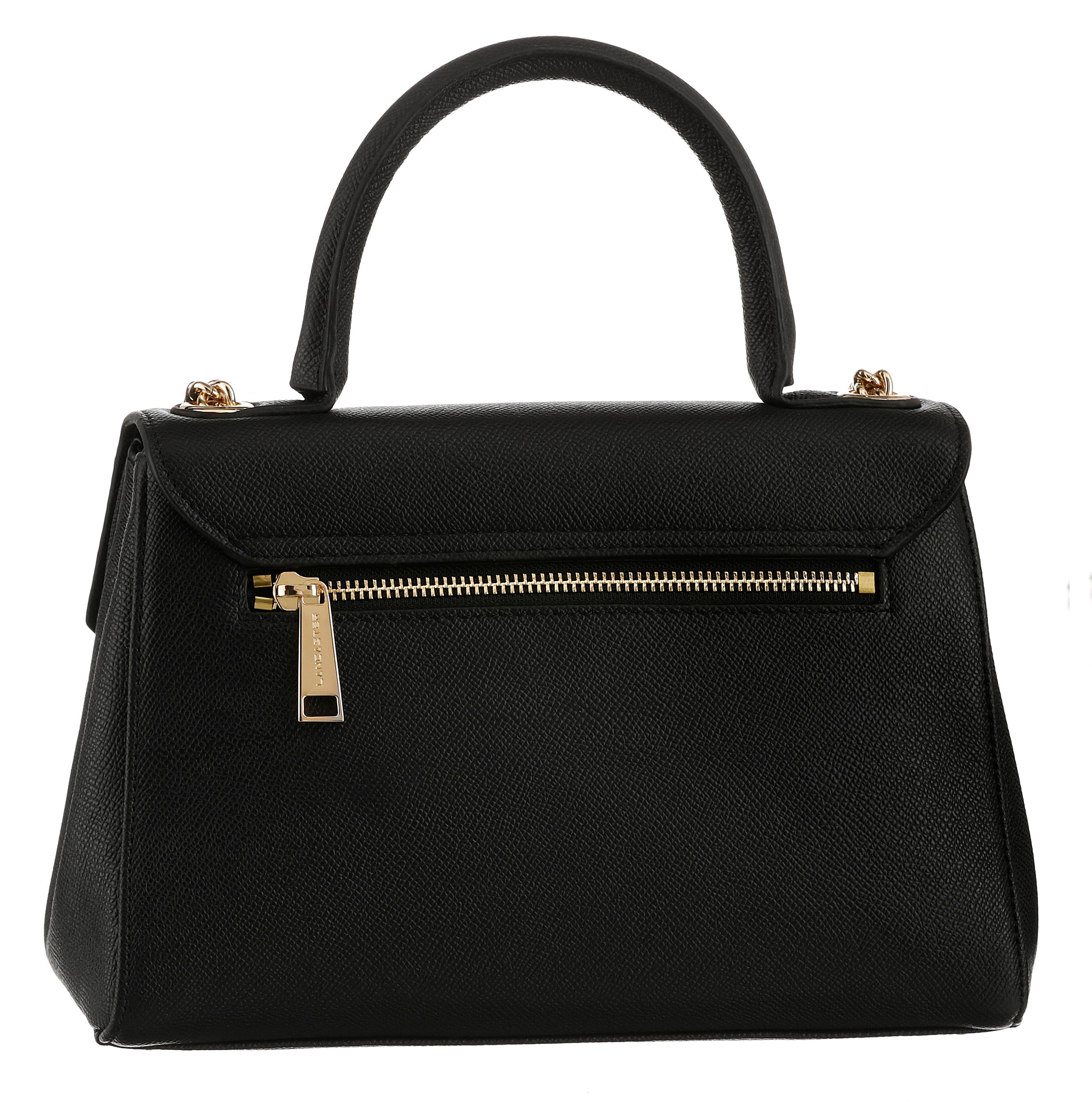 LANCASTER Delphino Tina, Handbag mit Details Umhängetasche Noir goldfarbenen
