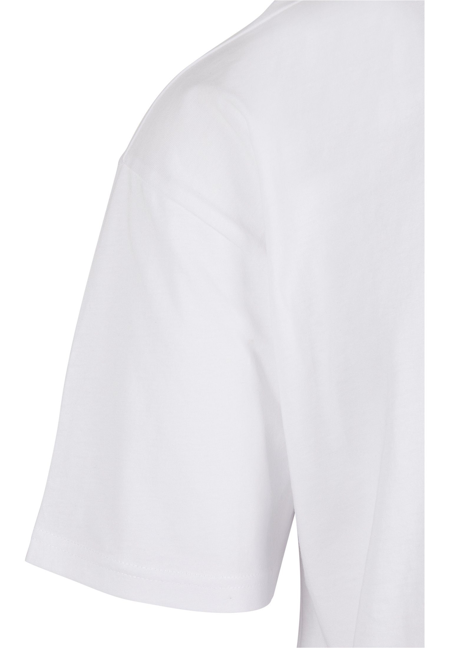 Southpole Langarmshirt Herren Southpole Tee Double white (1-tlg) Basic Sleeve