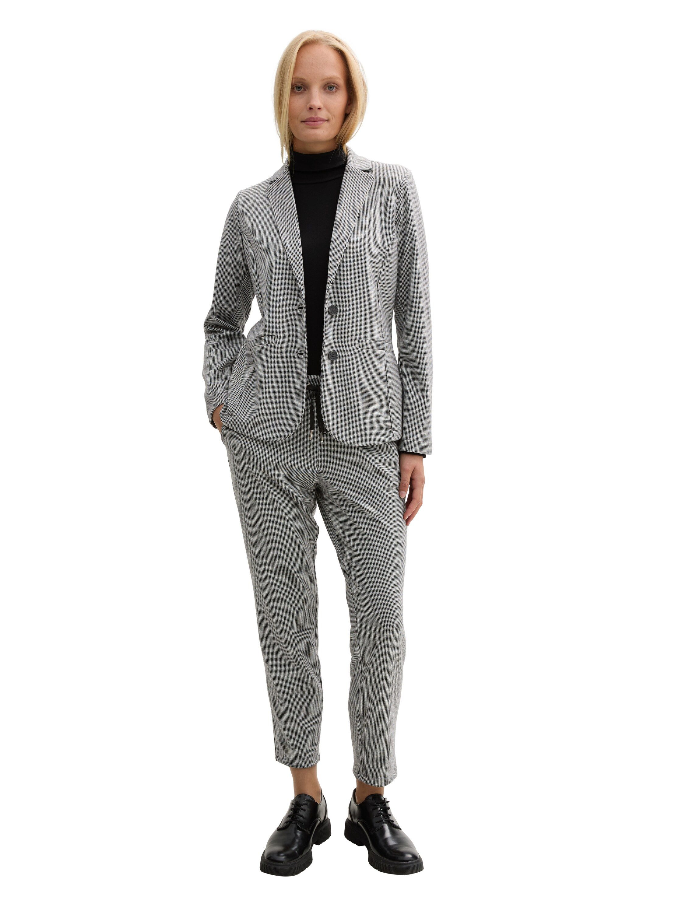 TOM TAILOR Jackenblazer mit Karo Muster