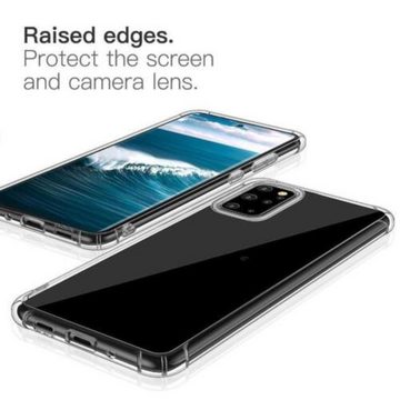 OLi Handyhülle Transparent Silikon Hülle Case Kompatibel mit Samsung Galaxy S20 6.2 Zoll, TPU Silikon Case, Cover