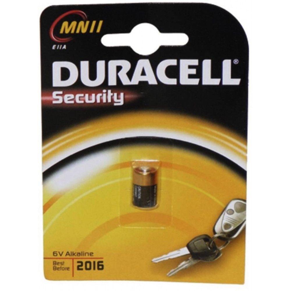 Duracell Duracell MN 11 Batterie für Uhren und Geräte. Knopfzelle, (6 Volt V), Zuverlässige 6 Volt Leistung, ideal für Uhren und Geräte