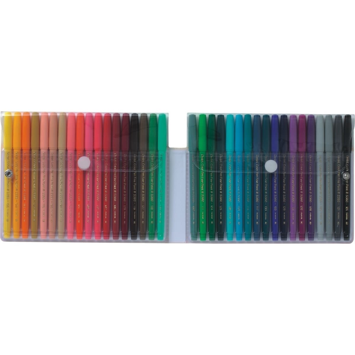 PENTEL Filzstift Faserschreiber Colour Pen 0,5-2,0mm VE=36 Цвета(ов)