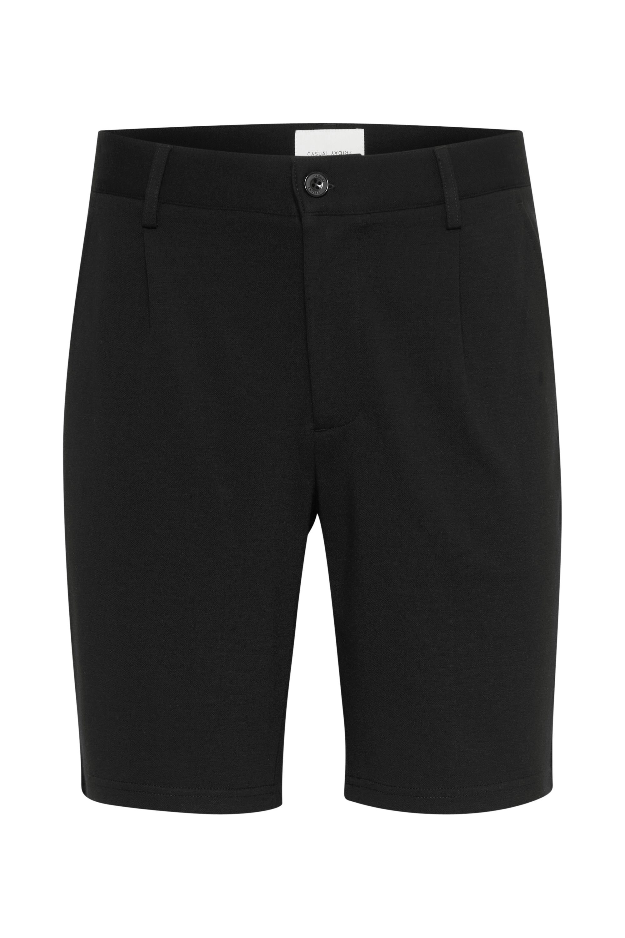 mit Chinoshorts Stretch-Anteil Casual Chino Klassische 20712771ME (194007) Black - Shorts CFJanis Friday