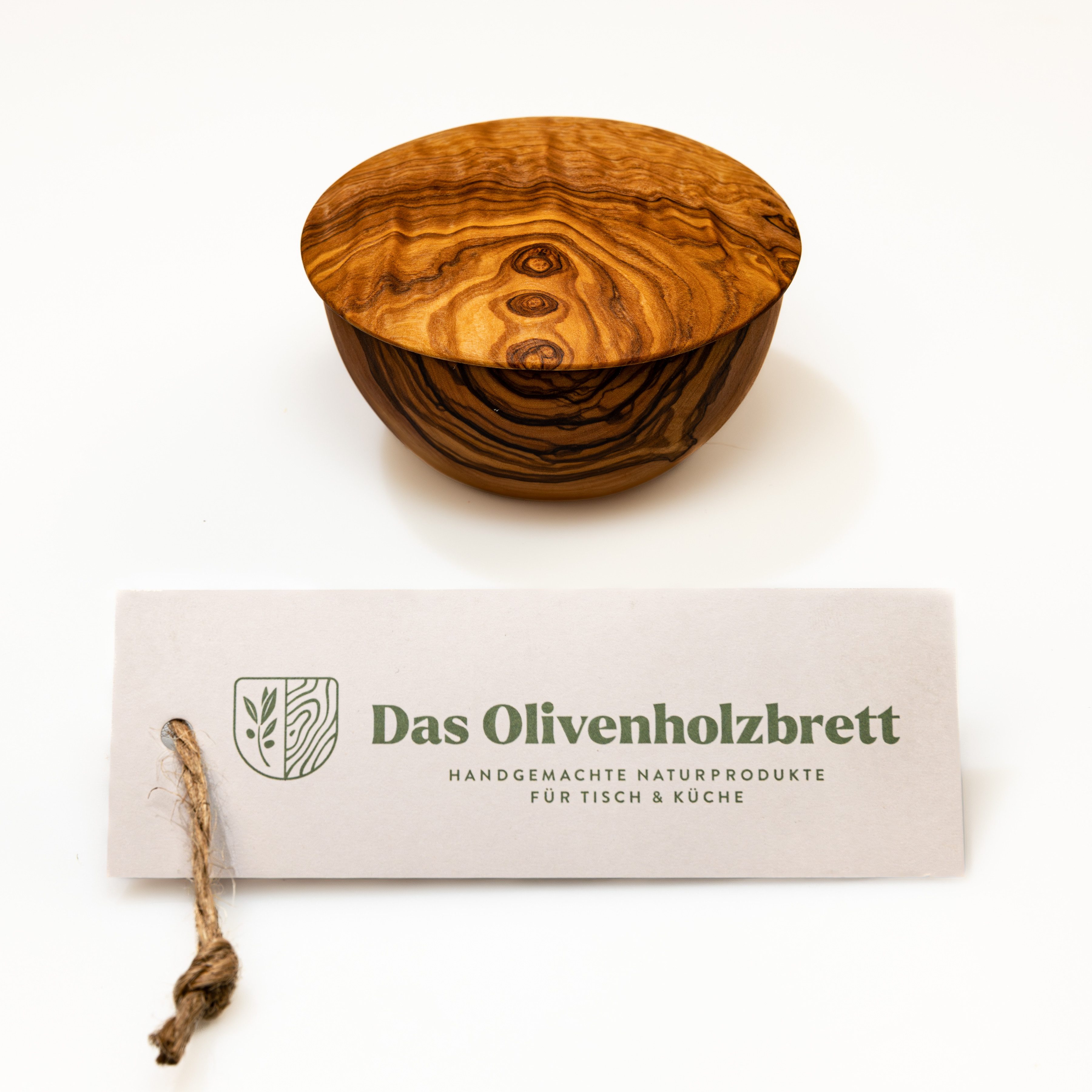 dasOlivenholzbrett Aufbewahrungsdose Dose mit Deckel aus günstig online kaufen